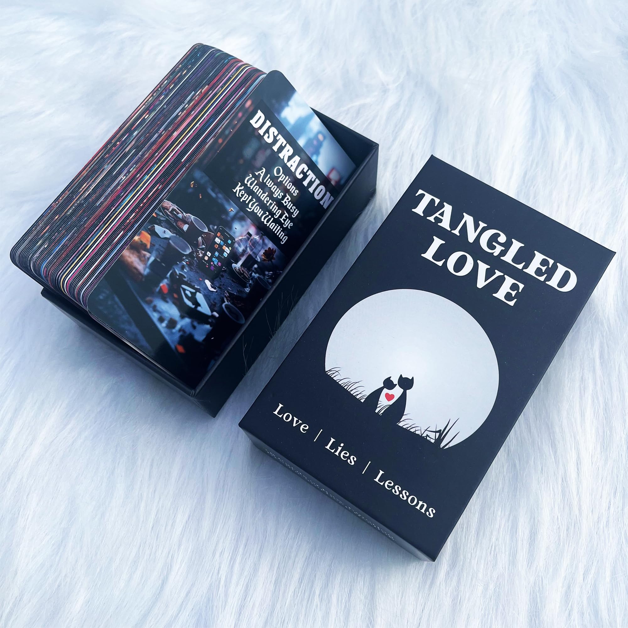 GZXINKE Tangled Love Oracle Cards, Romance and Relationship