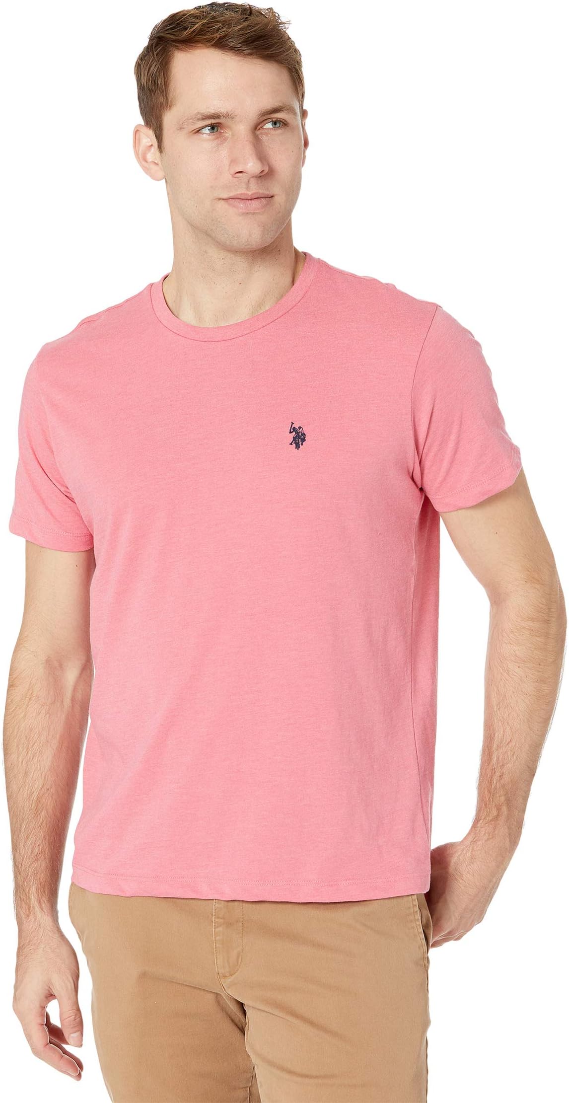pink polo tee