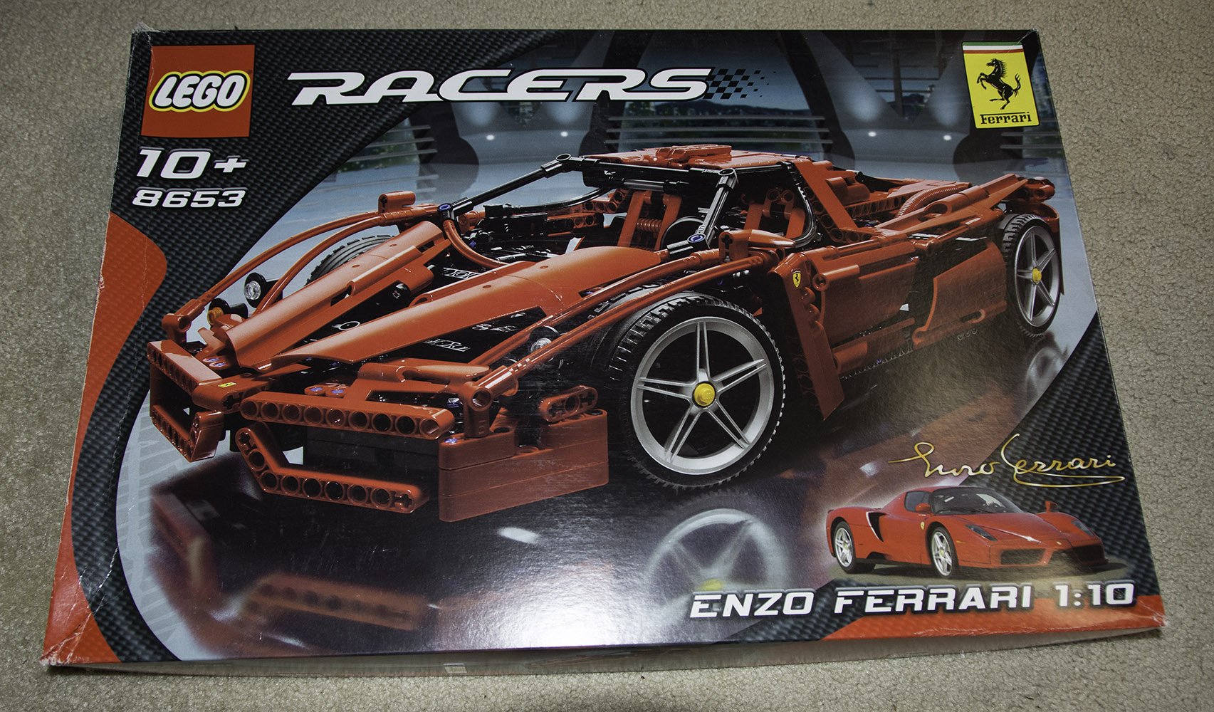 Amazon.co.jp: レゴ (LEGO) レーサー エンツオ・フェラーリ 1/10 8653  