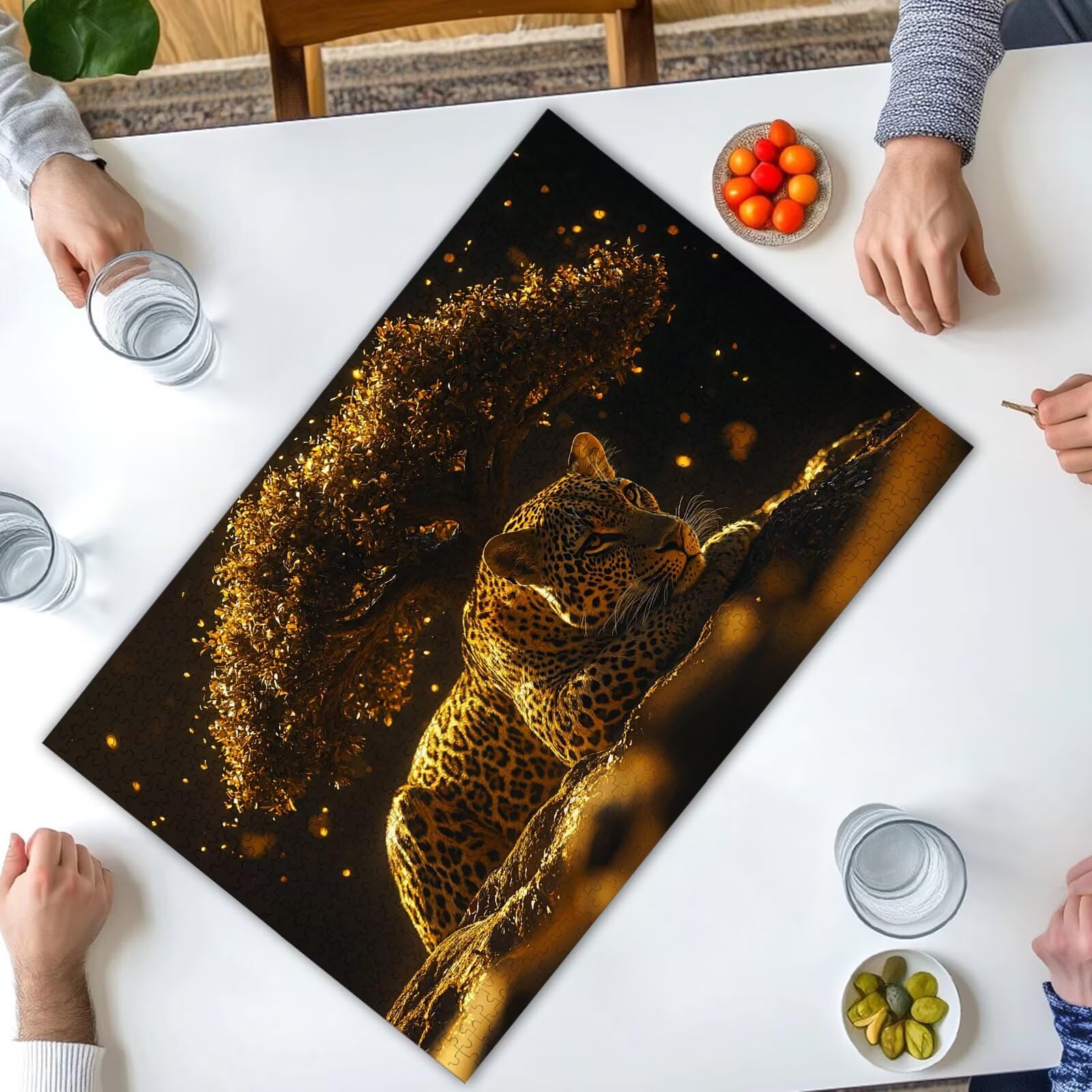 Puzzle 2000 sztuk Drzewo Życia, Puzzle Zwierzę 2000 sztuk dla dorosłych i nastolatków, drewniane puzzle z wykwintnym opakowaniem, rodzinne gry edukacyjne, do dekoracji domu-2211