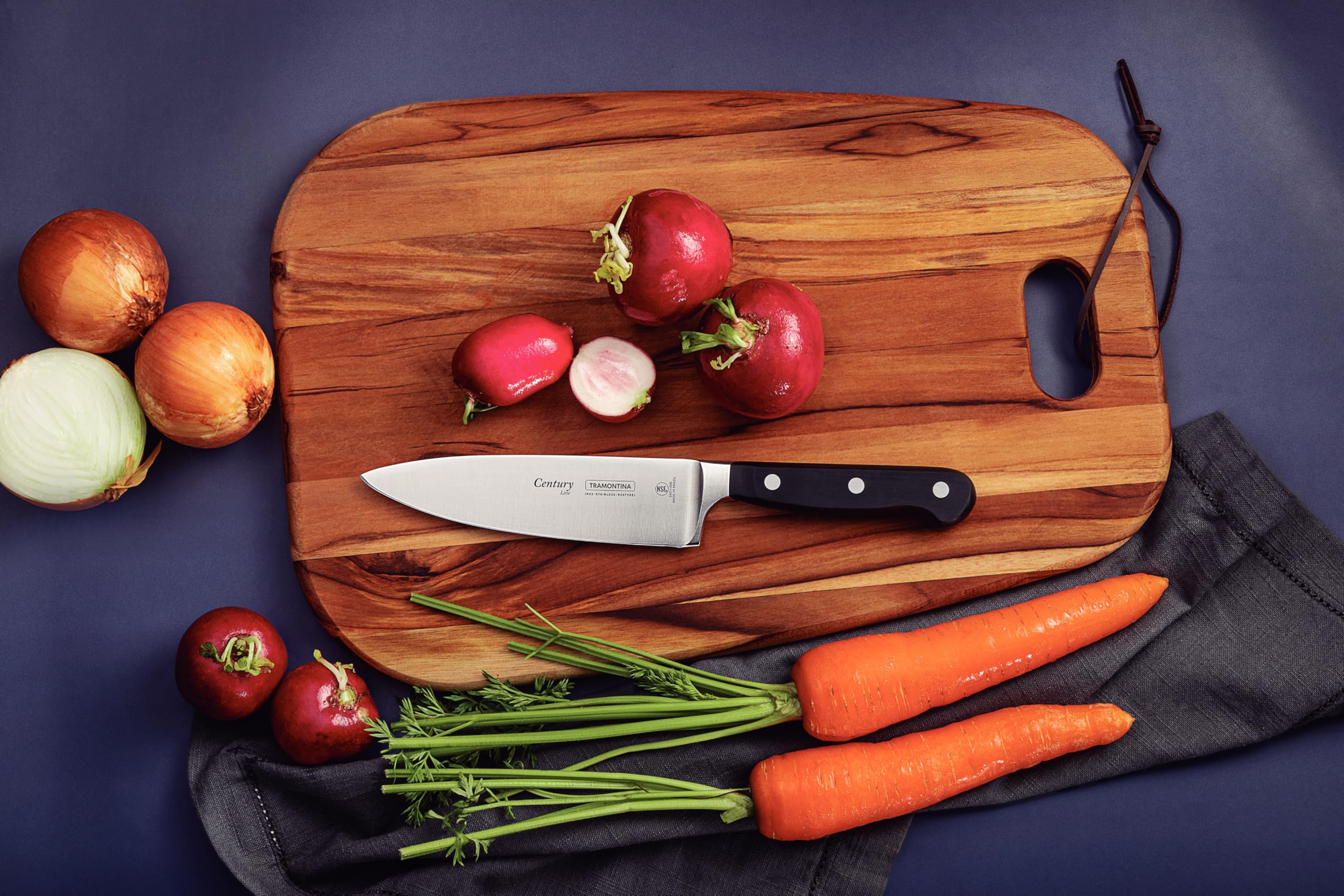 Tramontina Cuchillo Chef en Acero Inoxidable Century 15 cm