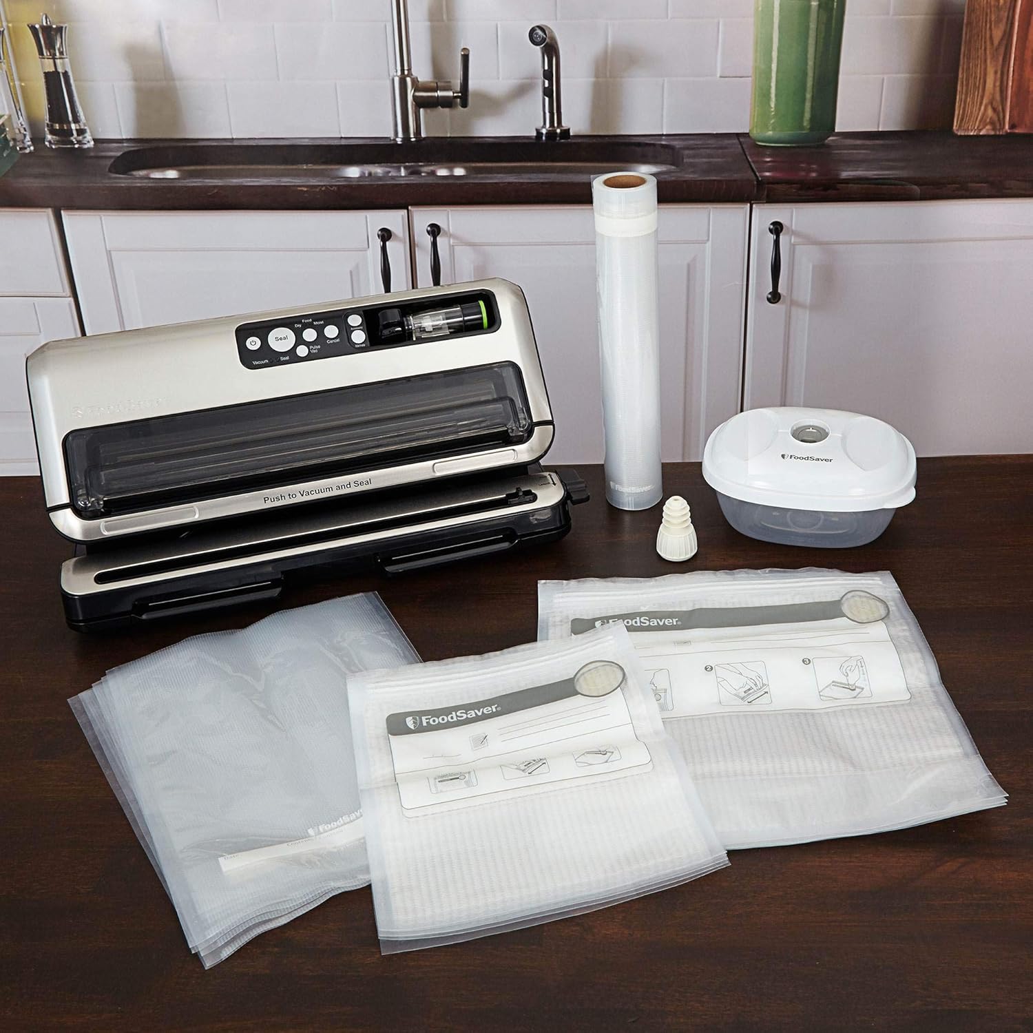 FoodSaver, Black/Silver FM5480 2in1 Food Preservation System, reg