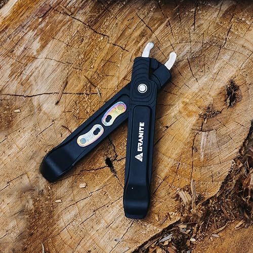 Miniatura 8 de Granite Talon - Palancas de neumáticos de bicicleta con función de alicates de eslabones maestros de cadena de bicicleta, herramientas de extracción