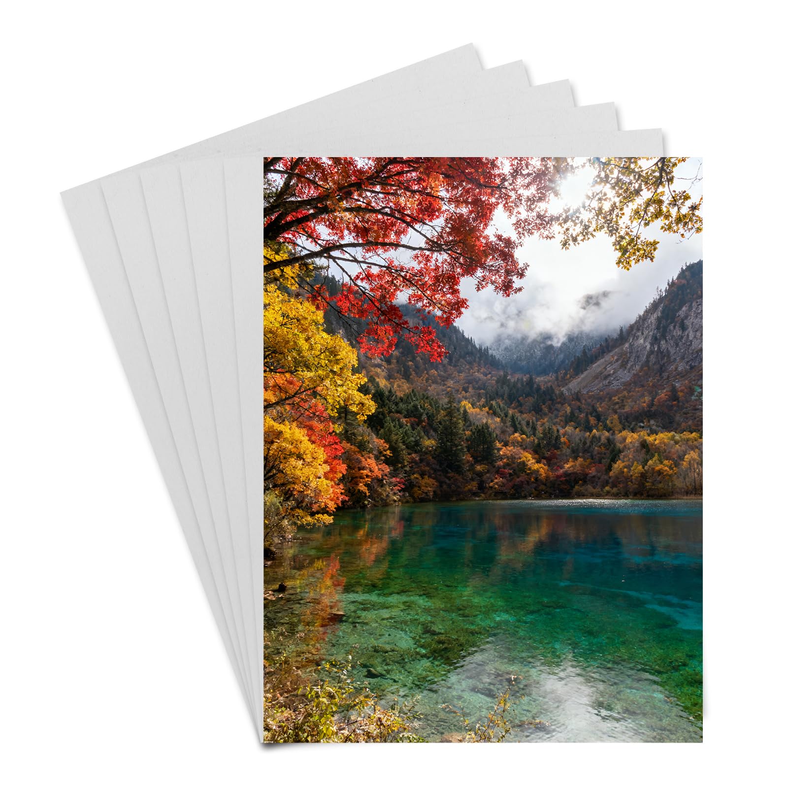 PATIKIL 6 Pcs Aluminum Sublimation Blanks, 10x15CM Metal Sublimation Blank Sign Metal Photo Prints for Custom Personalized Frame Cards Photo, Mirror Silver