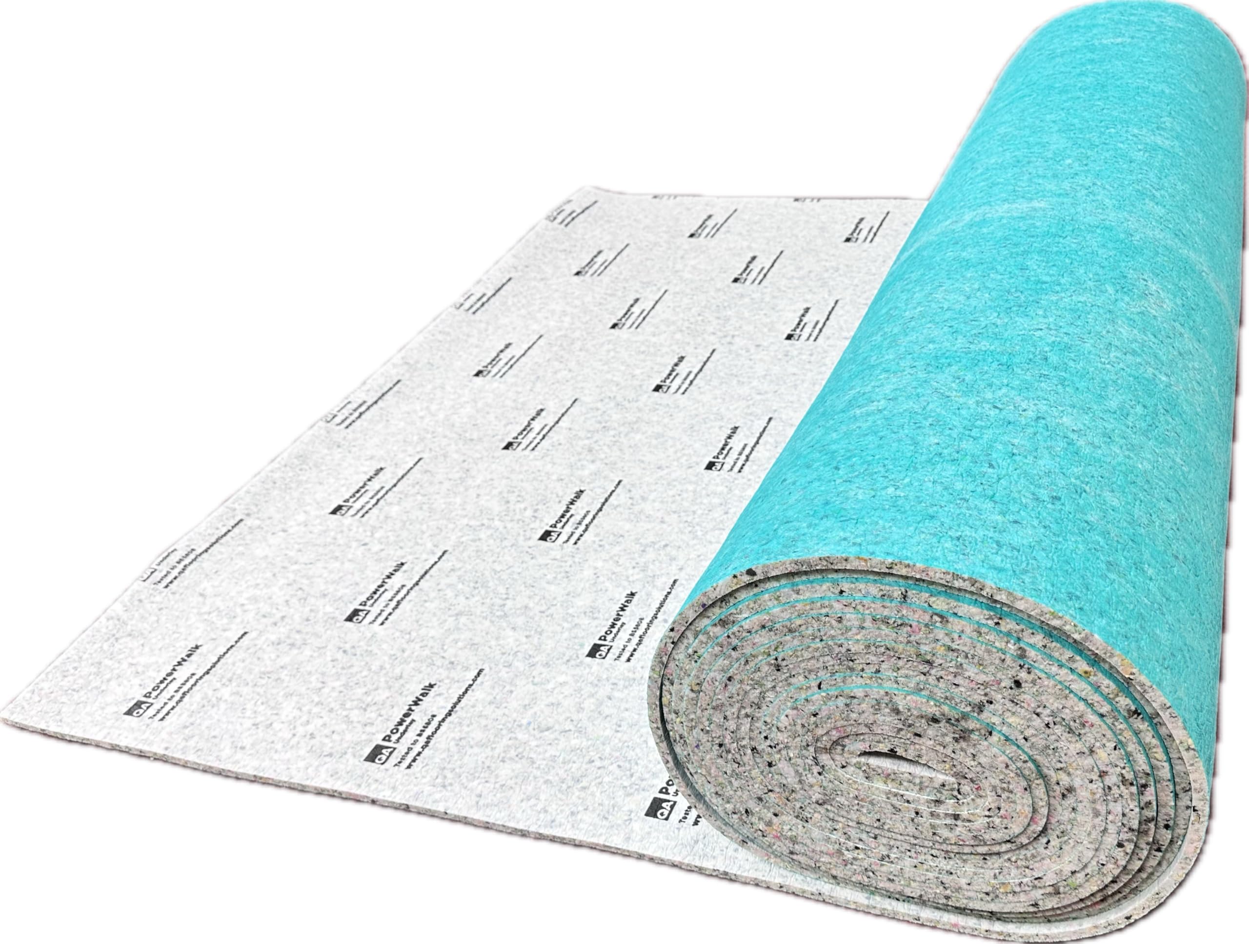 PowerWalk - Base de espuma de poliuretano de 9 mm | Rollo de 15 m² | Acolchado suave de alta densidad | Aislamiento térmico y acústico | Duradero y resistente a las manchas | Ecológico | Ideal para