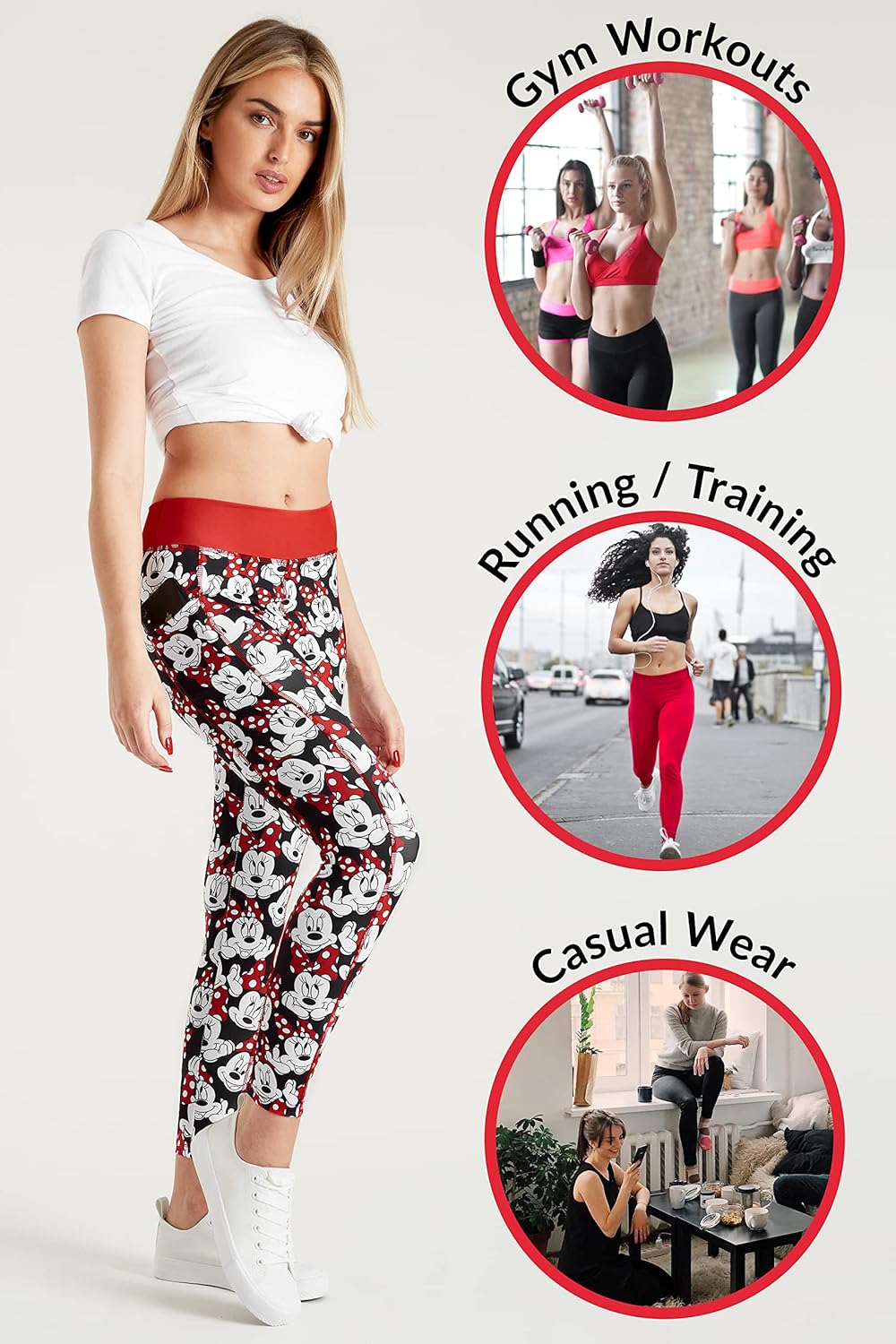 disney workout pants