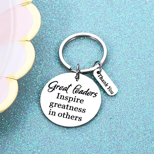 Miniatura 2 de NUBARKO Regalos de agradecimiento para líderes, llavero jefe, compañero de trabajo, regalo de oficina para hombres y mujeres, líder, mentor,