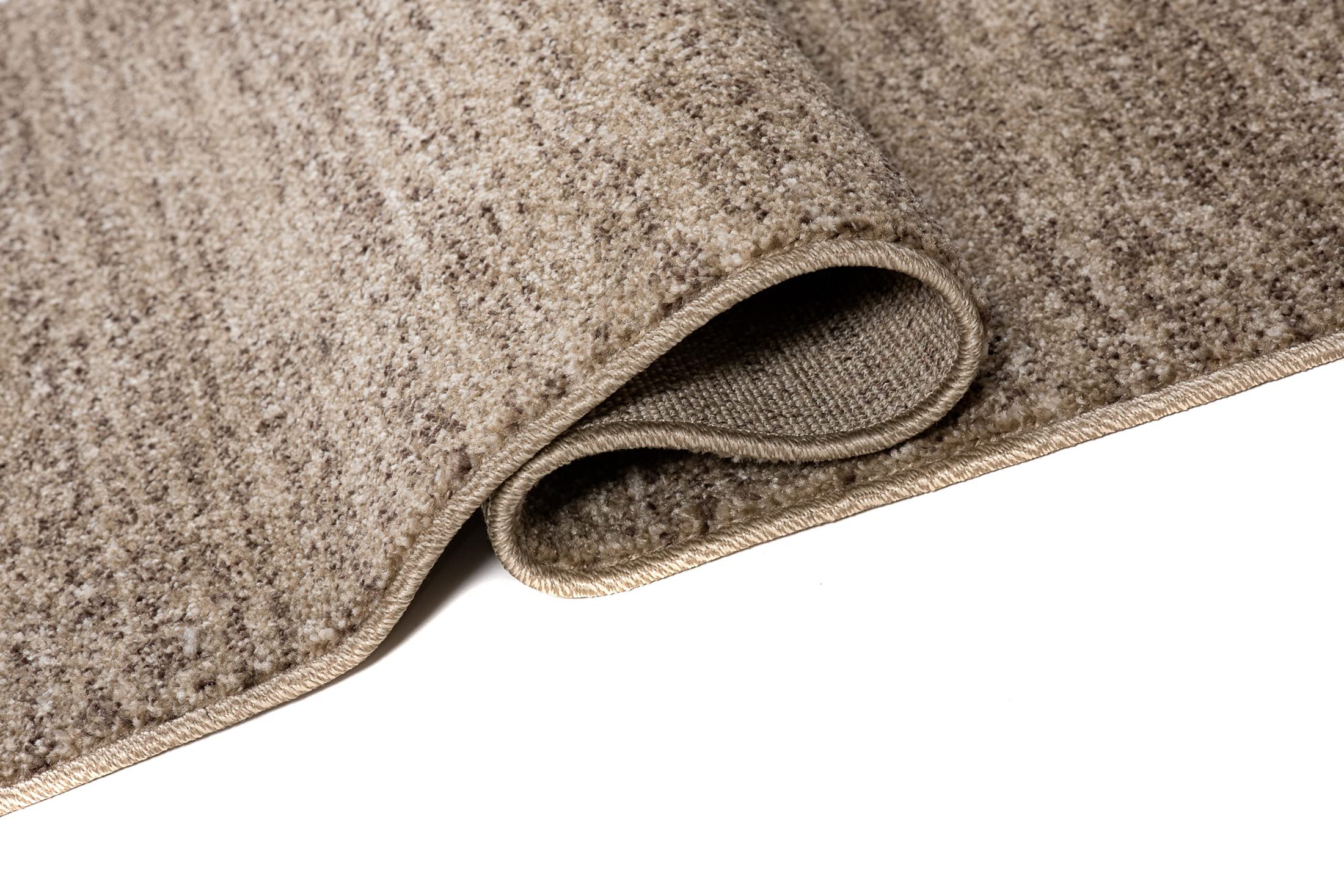 Mazovia Tapis de Couloir Couloir 120x275cm Crème Uni Doux Chauffage au Sol