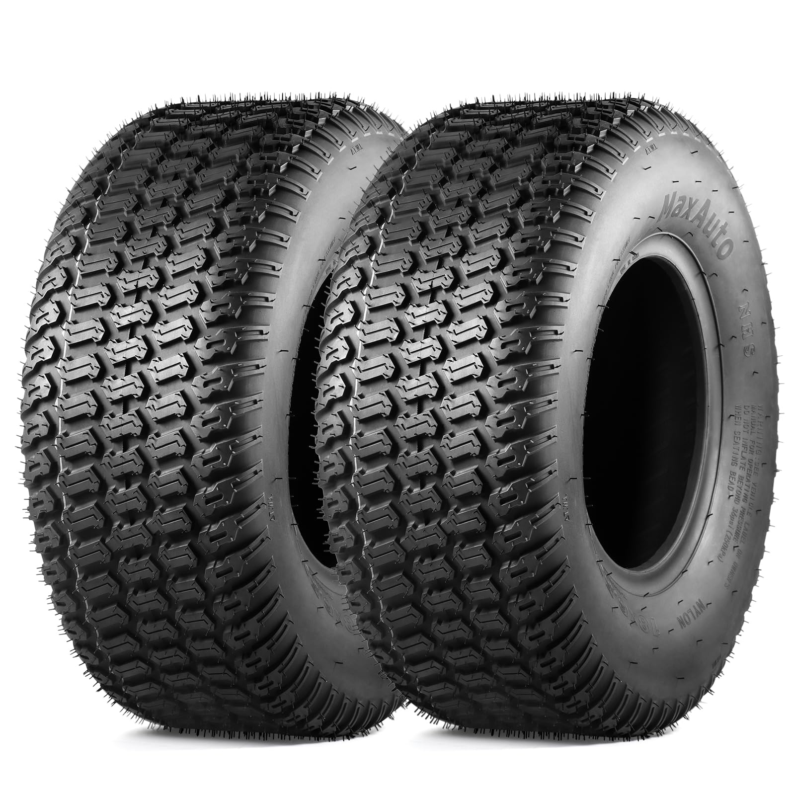 MaxAuto 18X6.50-8 18x6.5x8 Turf Saver Lawn Mower Golf Cart Tire