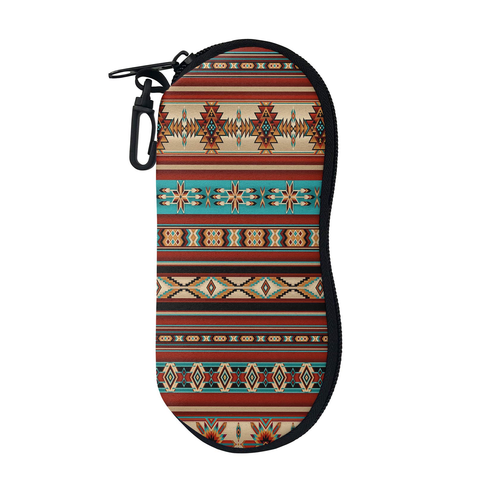 BabrukdaBabrukda Glasses Case Sunglasses Case Organizer Soft Eyeglass Case with Clip