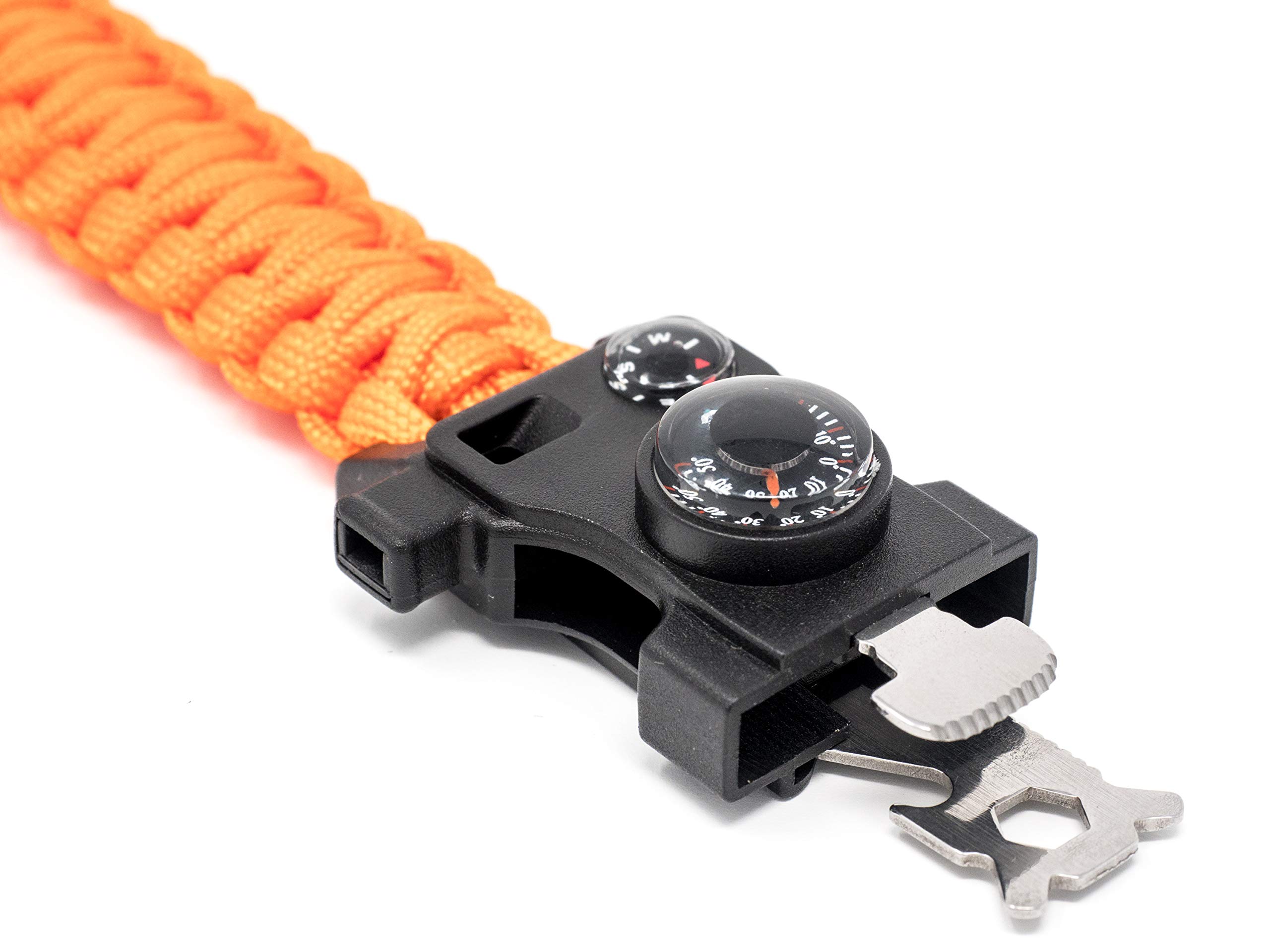 Matterhorn 16in1 All-in-One Paracord Armband, widerstandsfähig, Mini-Multitool, Survival Gadget