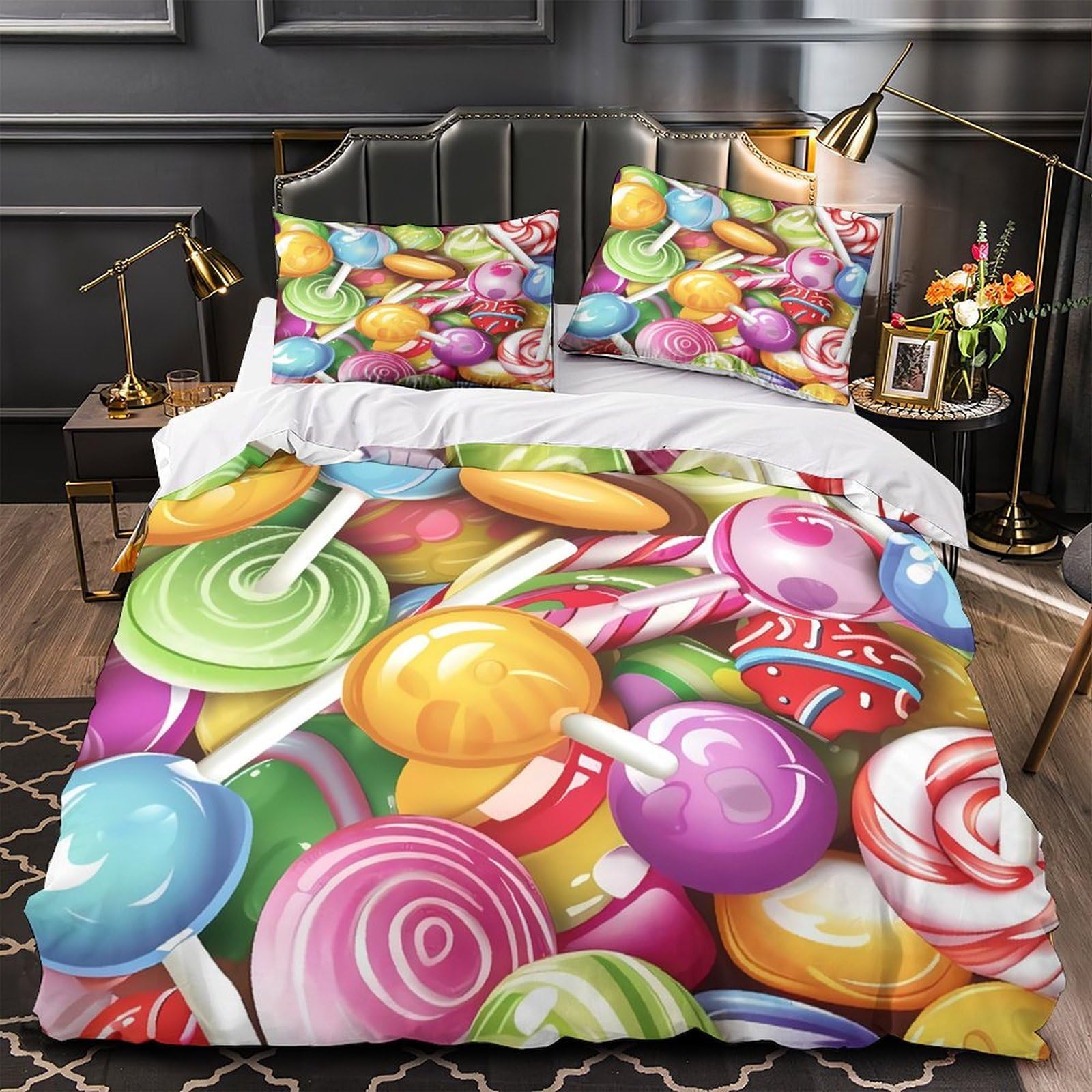 Navegación con mapa de brújula Funda de Edredón Juego de 3 Piezas Suave Diseño 3D Cierre de incluye Fundas de Almohada Diseño de guías de viaje Funda Edredon for Ancianos Super king（260x220cm）