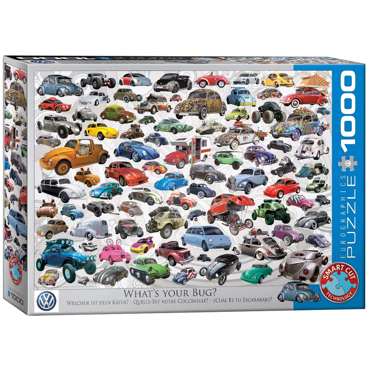 EuroGraphics 6000-0815 Volkswagen Jigsaw Puzzle, Multi