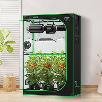 グロウテントセット　VIVOSUN Amazon.com: VIVOSUN 2 x 2 ft. Grow Tent Kit Complete, 24