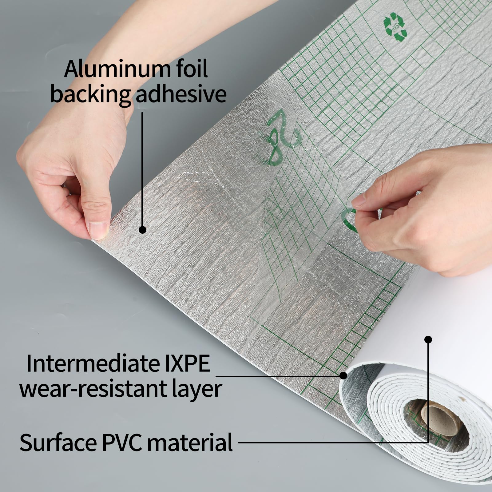 10x Self-Adhesive Marble Tiles Sticker Stick On Wall Floor Kitchen - View #10