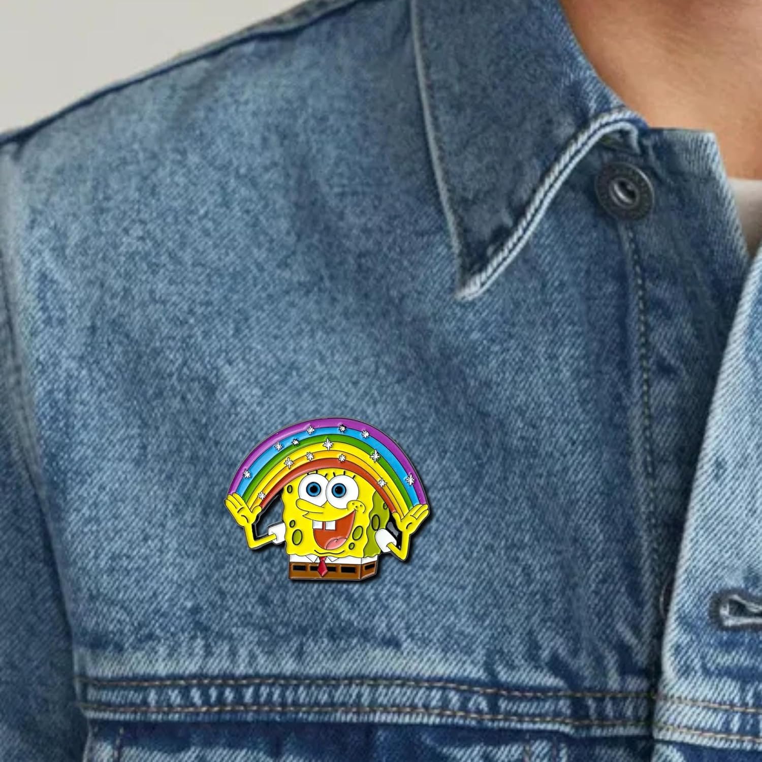 "Imagination!" - Spongebob Squarepants - Official Collectible Pin - Image 6