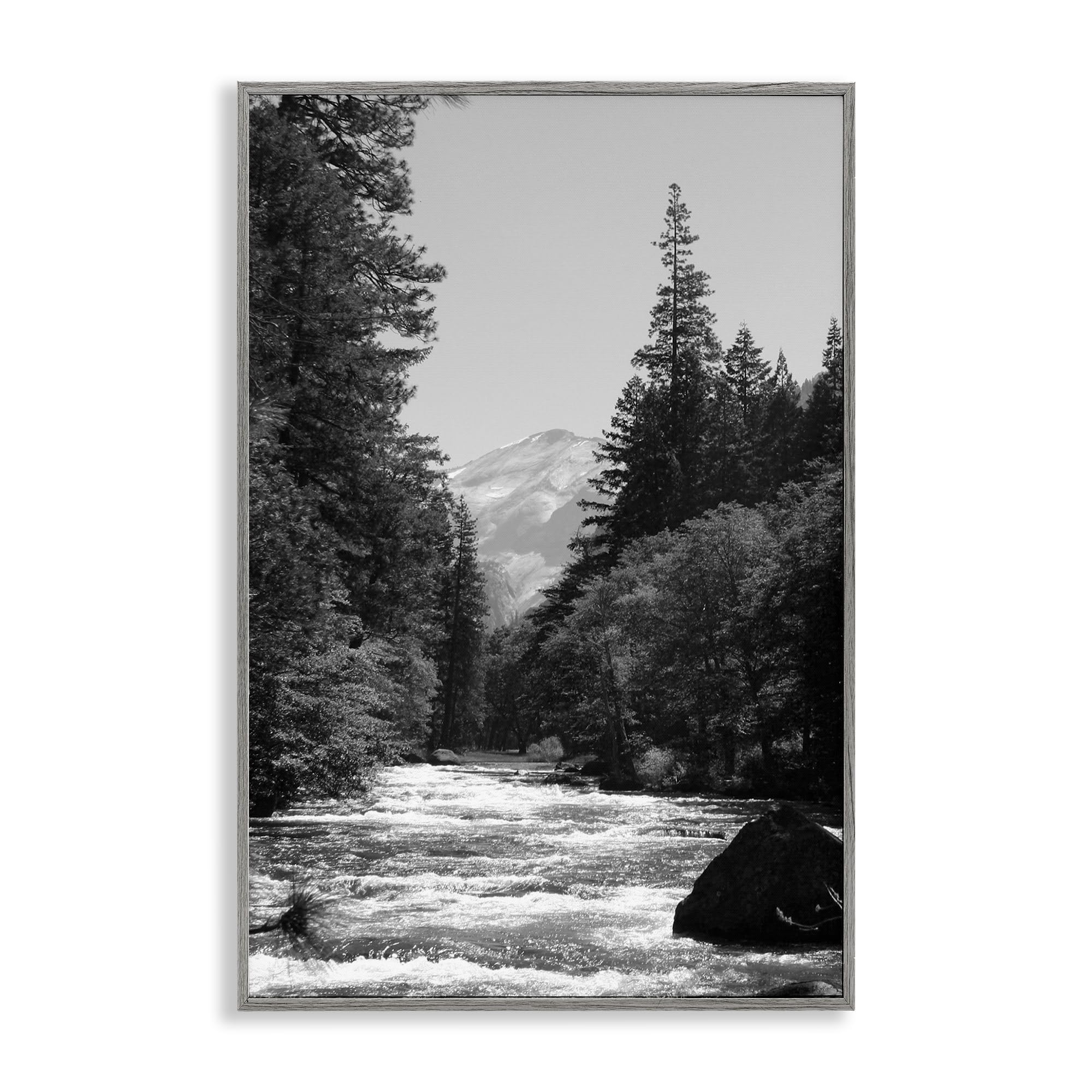 'Merced River Flow'| Framed Giclee Art
