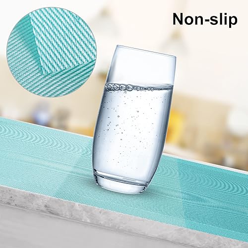 Miniatura 4 de Aofmee Placemats, Placemats Set of 6, Heat Resistant Place Mats, Washable PVC Table Mats, Woven Vinyl Plastic Placemats for Dining Table, Non-Slip