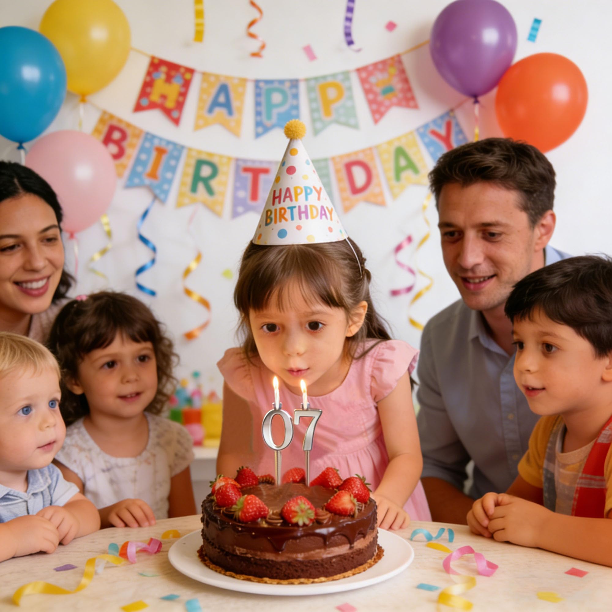 Lot de bougies réutilisables en forme de chiffre pour gâteau d'anniversaire, avec bougeoirs numériques pour fêtes, anniversaires, mariages et autres occasions spéciales (mixtes)