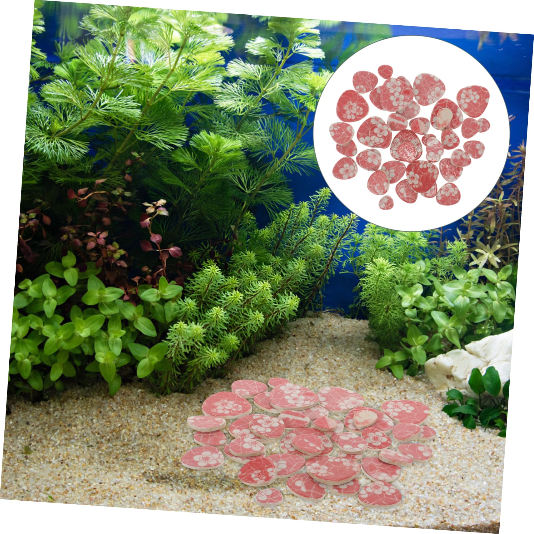 POPETPOP 3 Pezzi 1 Decorazione Dell'acquario Arredamento Ghiaia Roccia Ciottoli Paesaggio Substrato Decorazioni Per Acquari Di Grandi Dimensioni Pietre Decorative Pietre Levigate Ciottolo