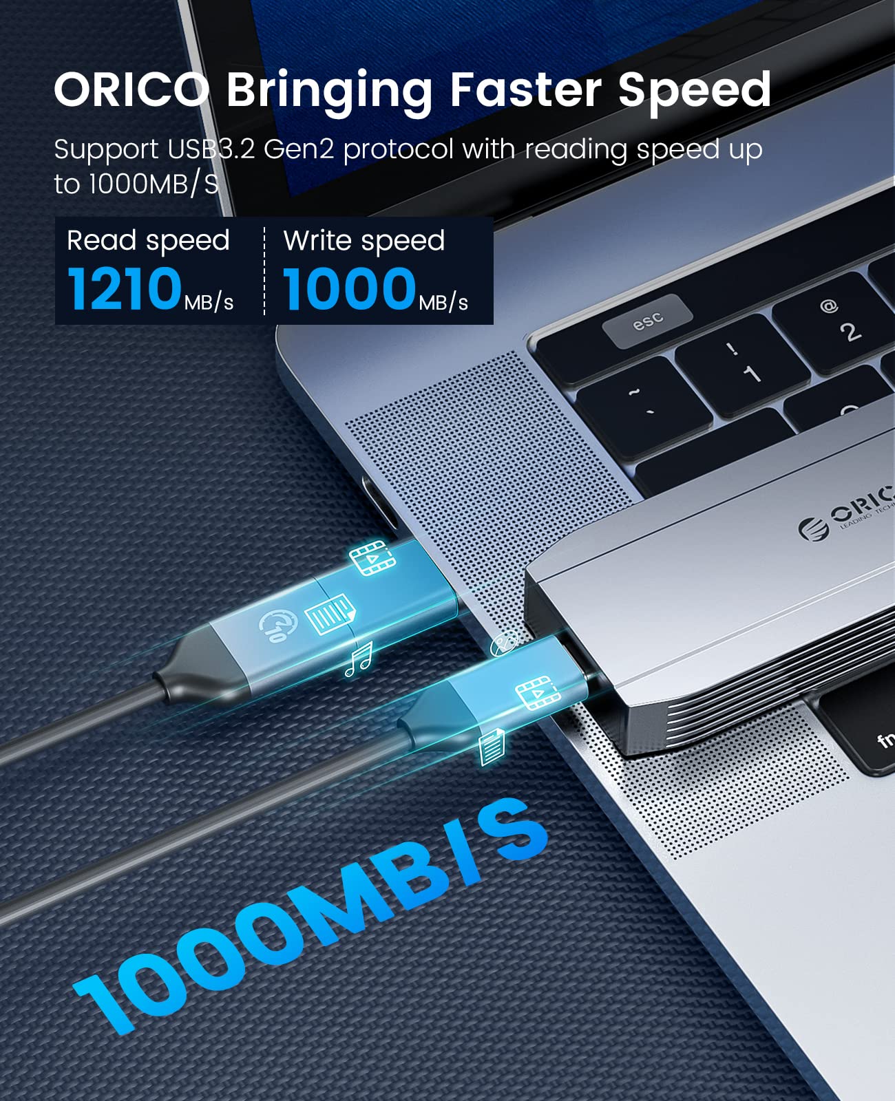 Amazon.co.jp: ORICO M.2 SSD 外付けケース NVME ケース SSD ケース