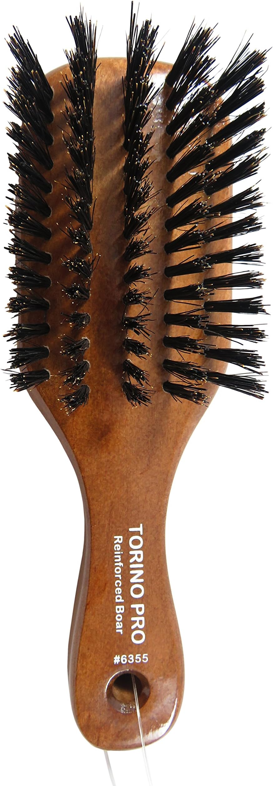 Lado Pro #6355 - Reinforced Boar Bristles - Torino Pro Hair Brush Medium - Exceptional Quality
