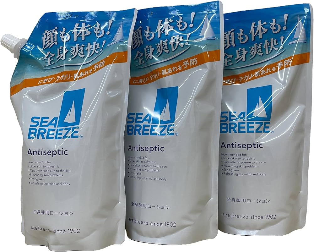 SEA BREEZE アンティセプティック700ml 9個セット Amazon | 《セット販売》 資生堂 シーブリーズ アンティセプティック