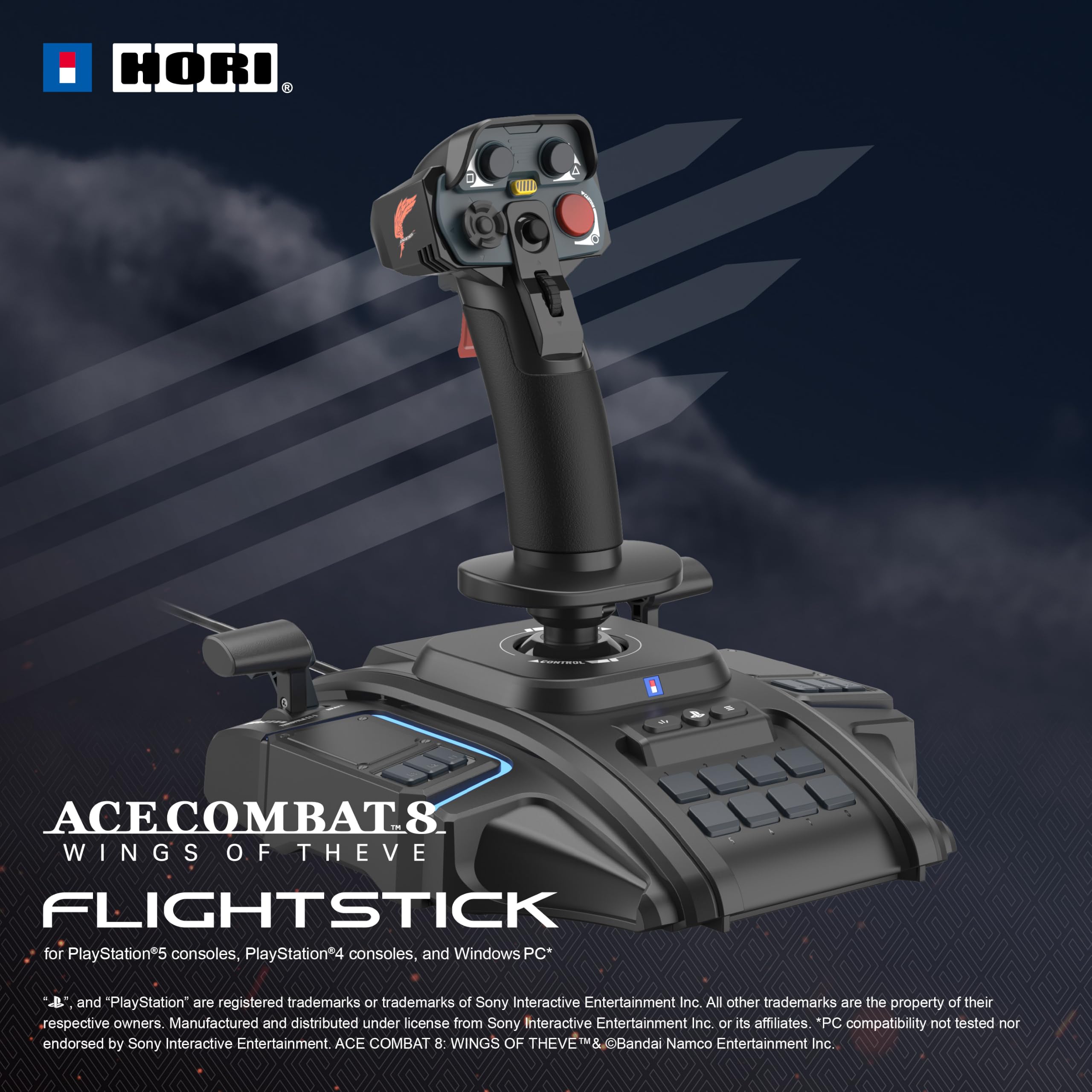 ACE COMBAT 8: WINGS OF THEVE™ Flight Stick pour Playstation 5, Playstation 4 et PC - Licence officielle Bandai Namco Entertainment