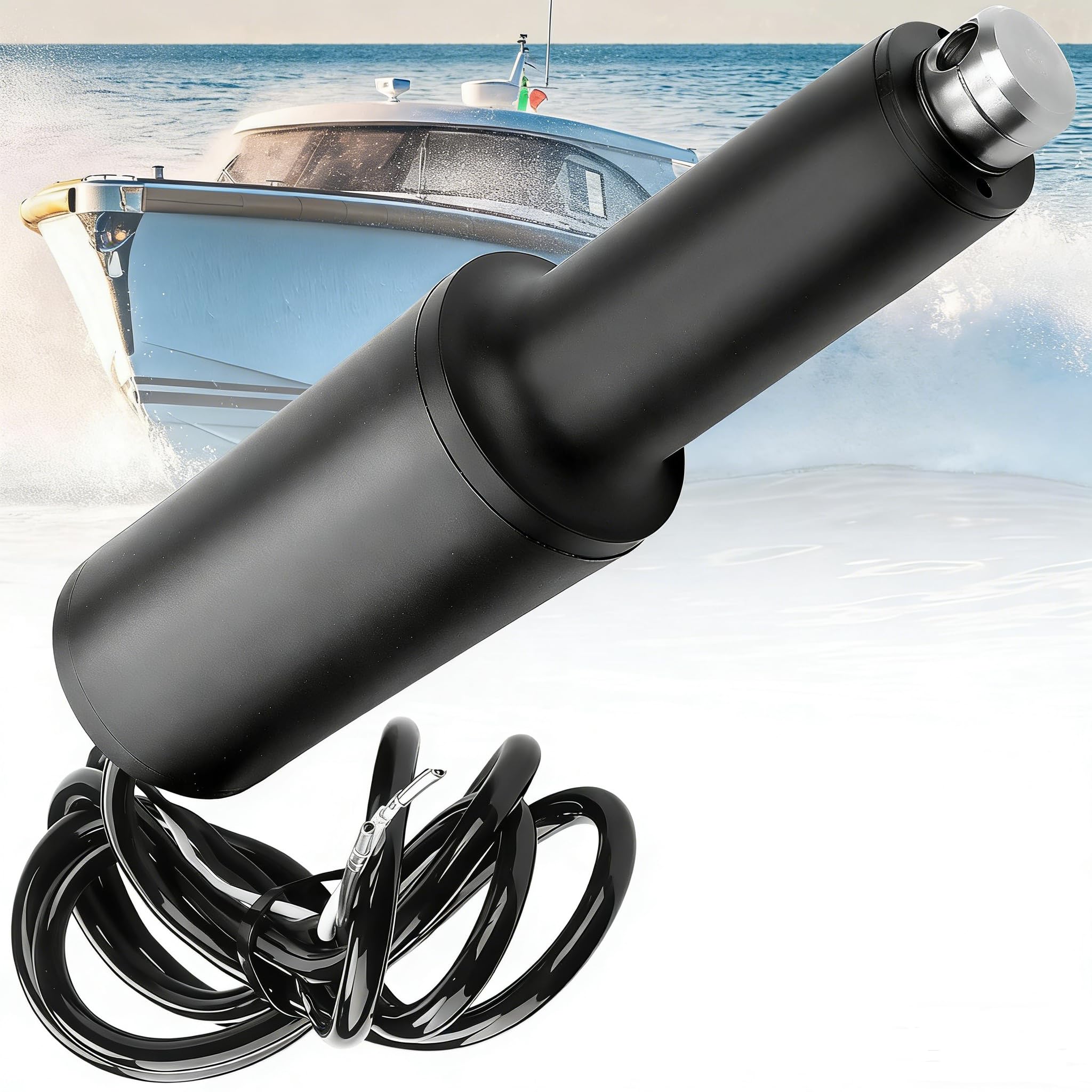 Photo 1 of 15056-001 Boat Trim Tab Actuator, 2 1/4"" Stroke, 101XD, 12V, 3/8", Fit for Lenco 101 XD Series Actuator 3/8" mounting Hardware Used HD, XD, High Performance & Super Strong Tabs Multicoloured