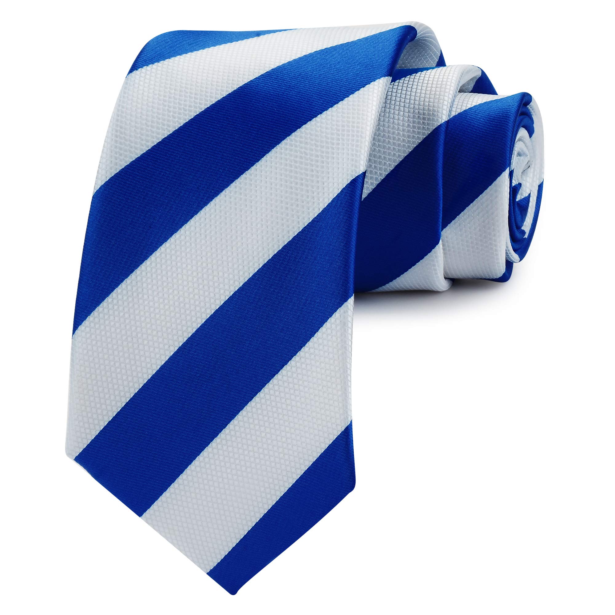 GUSLESON 3.15"(8cm) Fashion Striped PaisleyTies Mens Plaid Flower Necktie for Wedding