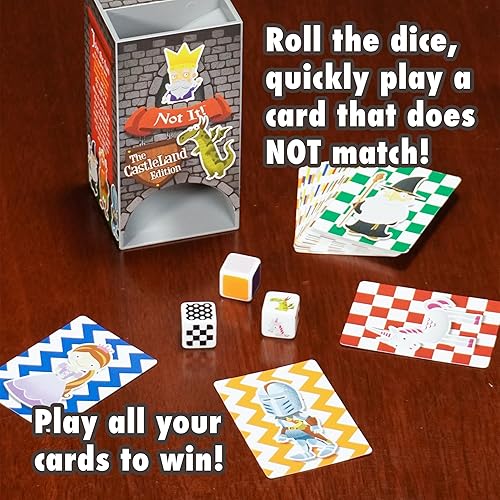 Miniatura 3 de Not It Juegos de dados para niños, juego de estrategia para noche familiar, divertido juego de cartas, regalo para 3 jugadores a partir de 6 años en
