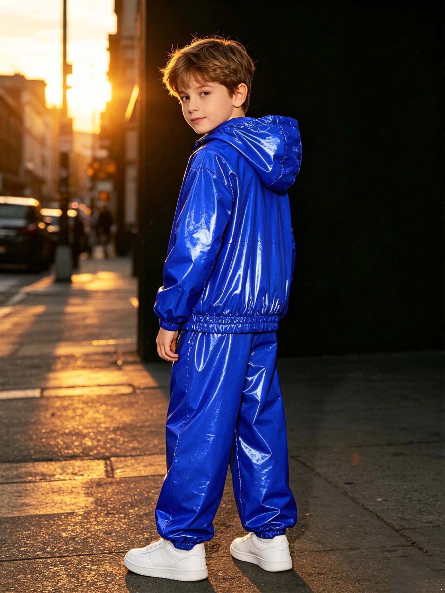 Bambina Set Di Abbigliamento Bambino Completi Da Tuta Jogging Pioggia