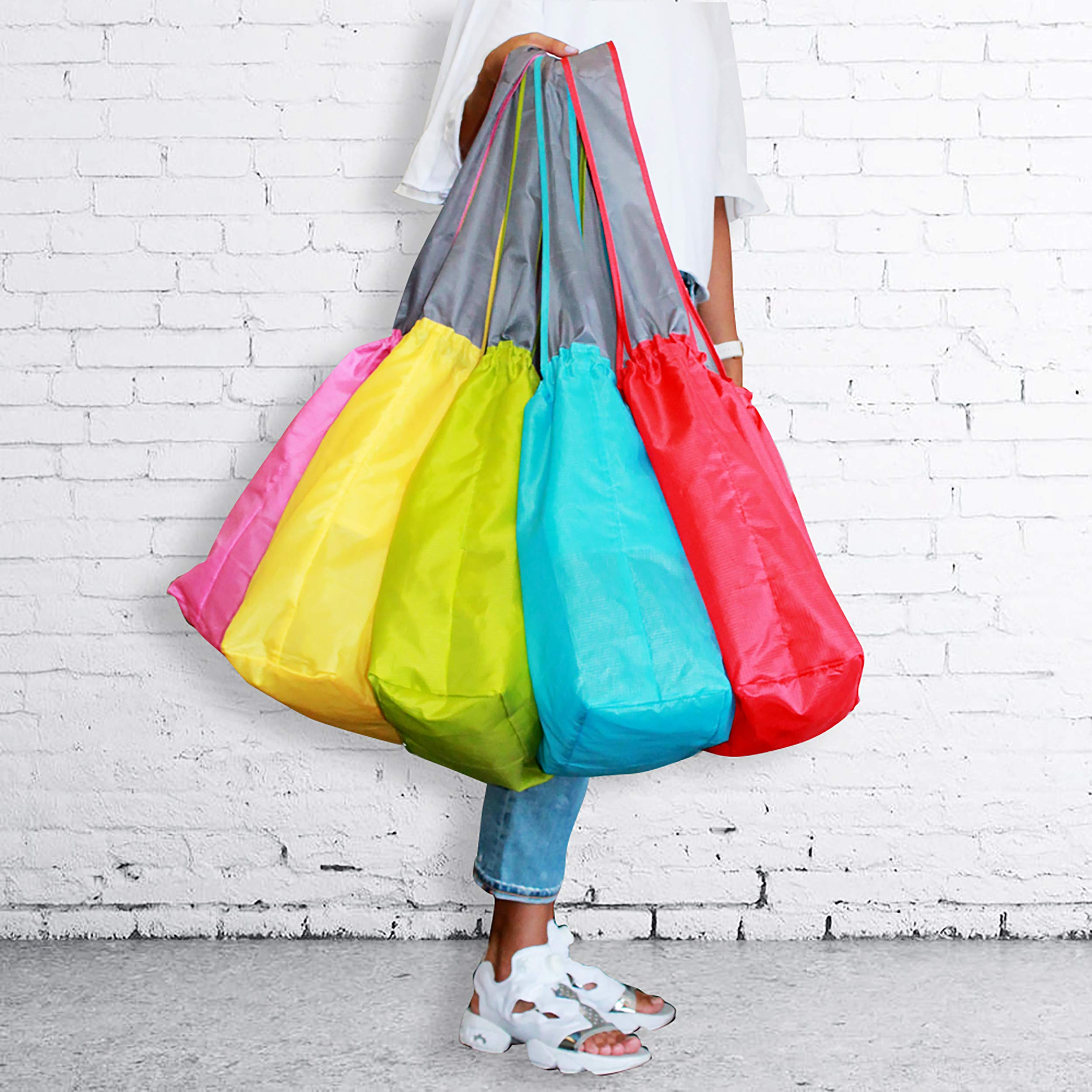 Amazon.co.jp: EcoJeannie Large Super Strong Ripstop Nylon Foldable