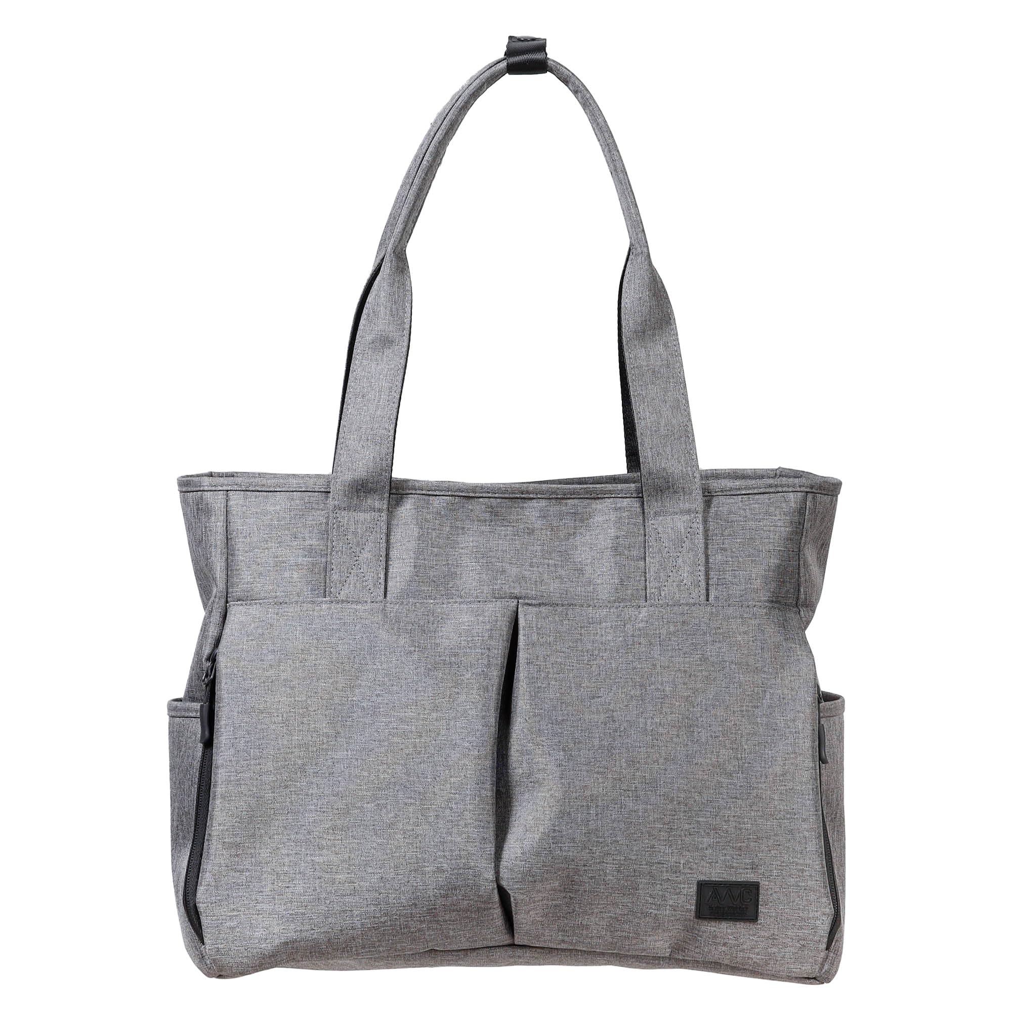 [NEVEREND] 縦型トート（グレー）