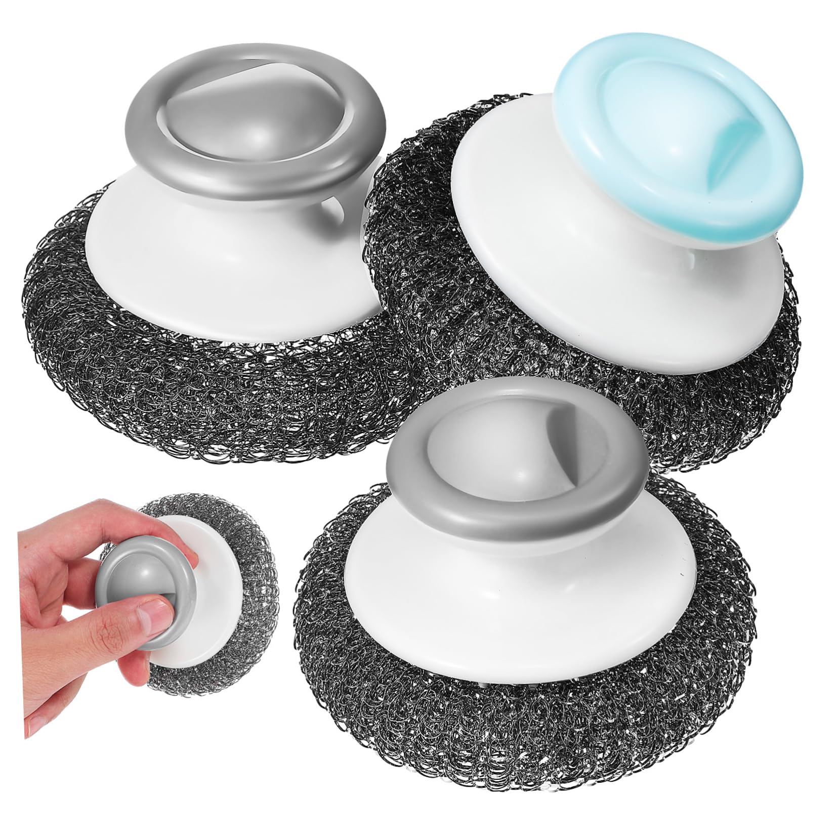 Didiseaon Multi-Function Dish Scrubber Small Cleaning Brush for Strainer Griddle Scrub
