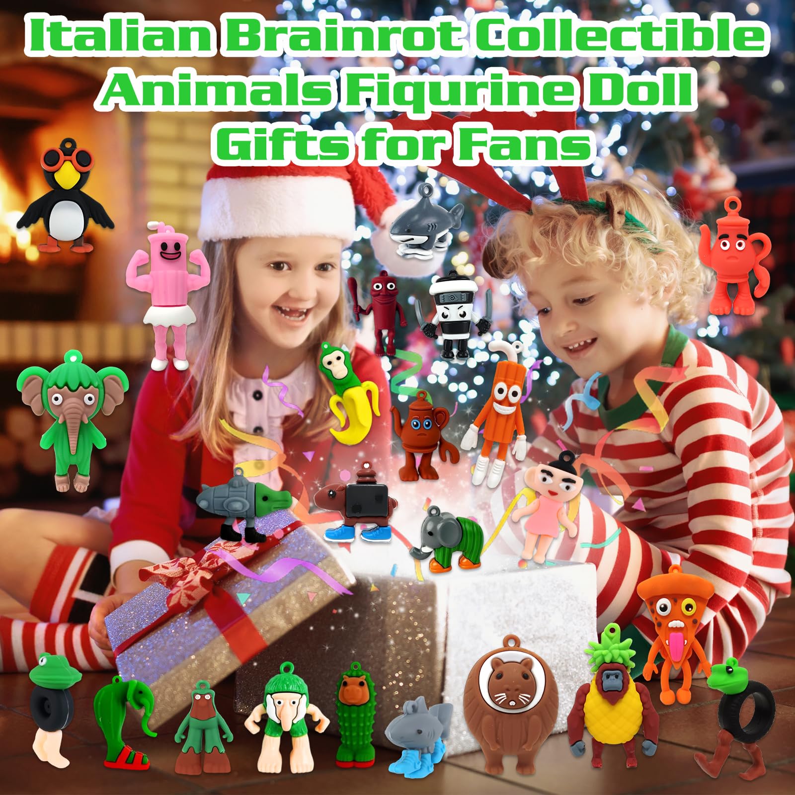 Italian Brainrot AI Italian Animals Collection 3D Printed Toys, TUNG