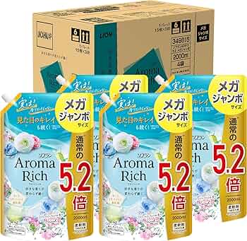 Amazon | 【まとめ買い 大容量】 ソフランアロマリッチ ソフラン