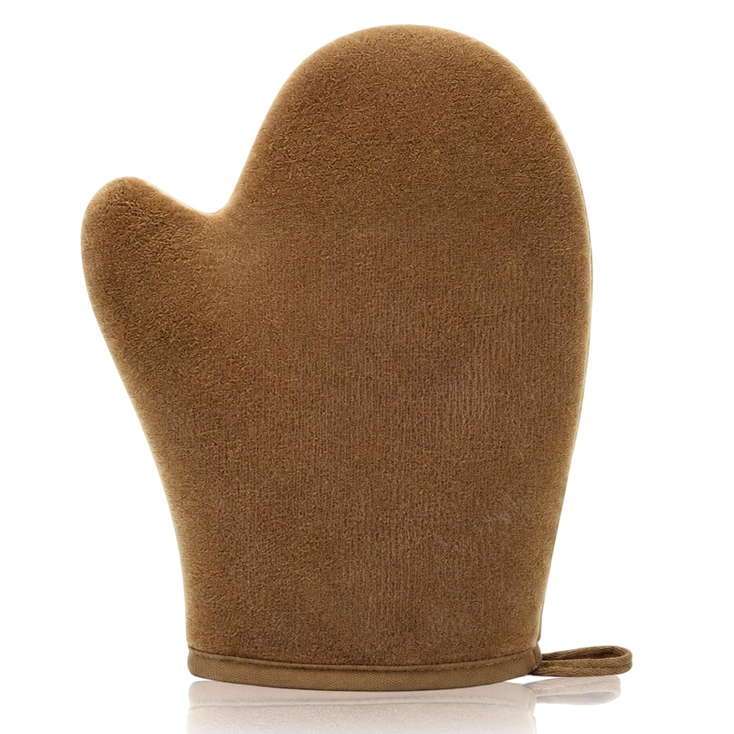 Self Tanning Mitt Applicator with Thumb, Self Tanner Glove, Brown