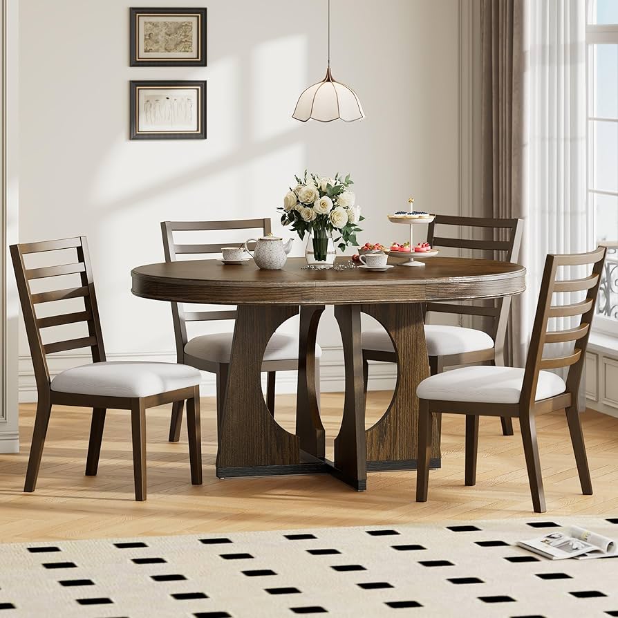 Amazon.com - VilroCaz 5-Piece Retro Functional Dining Set