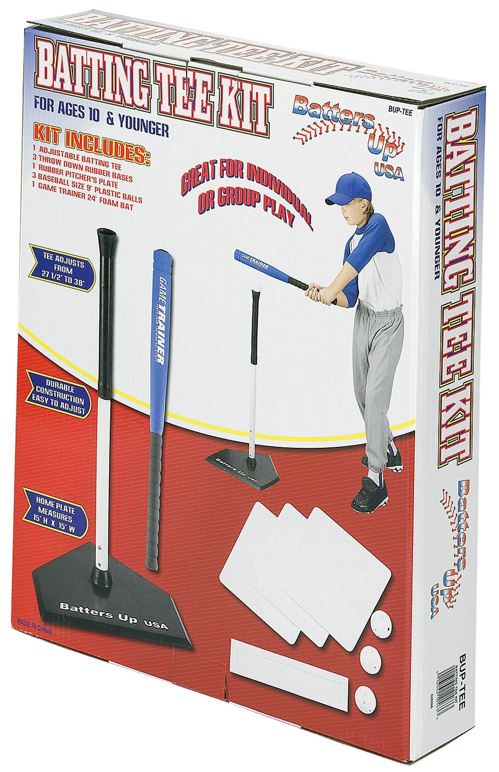 Markwort Batters Up USA Batting Tee Kit
