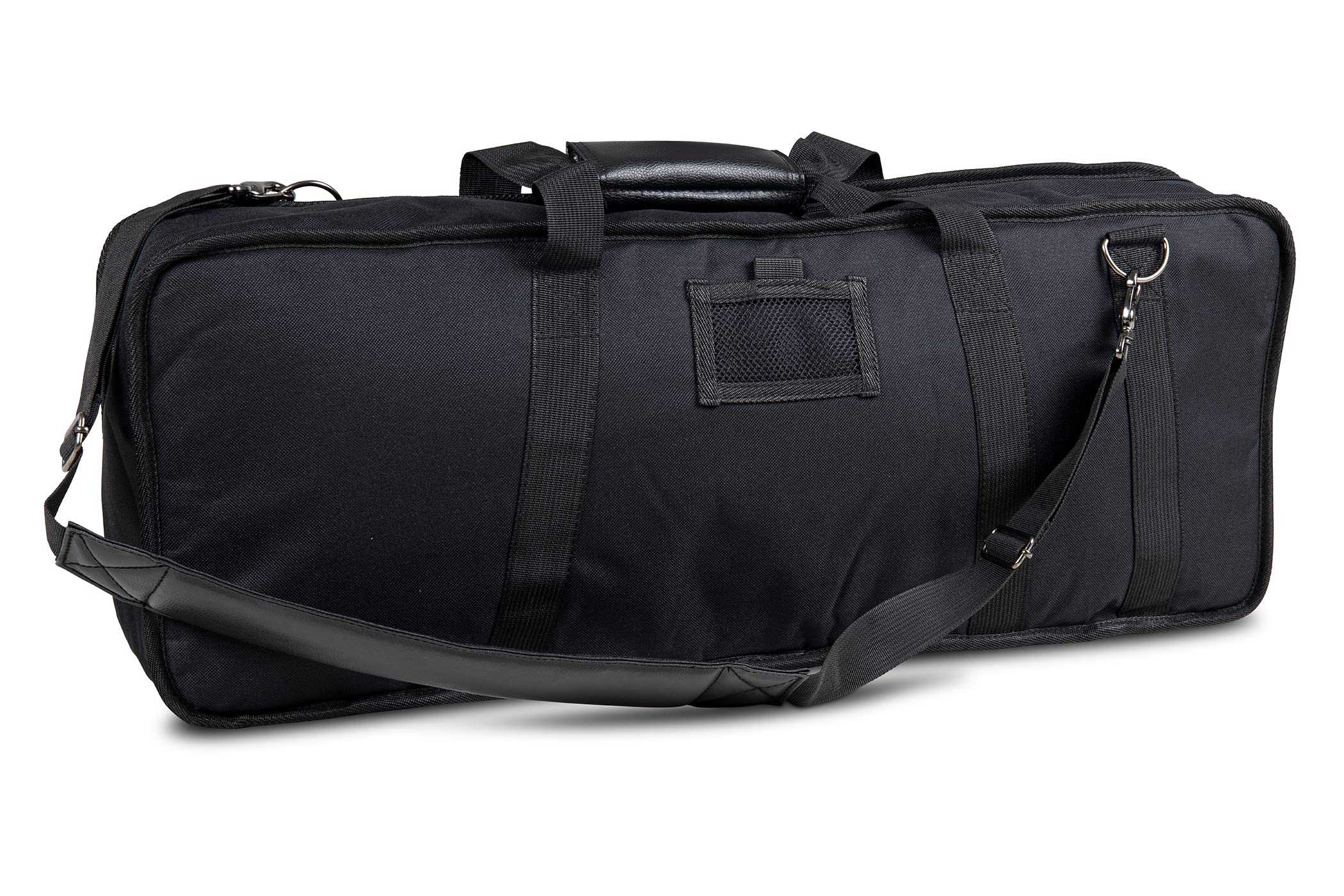 Gewa Keyboard Gig-Bag Basic D 65x24x9 cm, resistente agli strappi e impermeabile, Cordura 600 Denier, imbottitura in schiuma ad alta densità, bordatura con cinghie, maniglia morbida