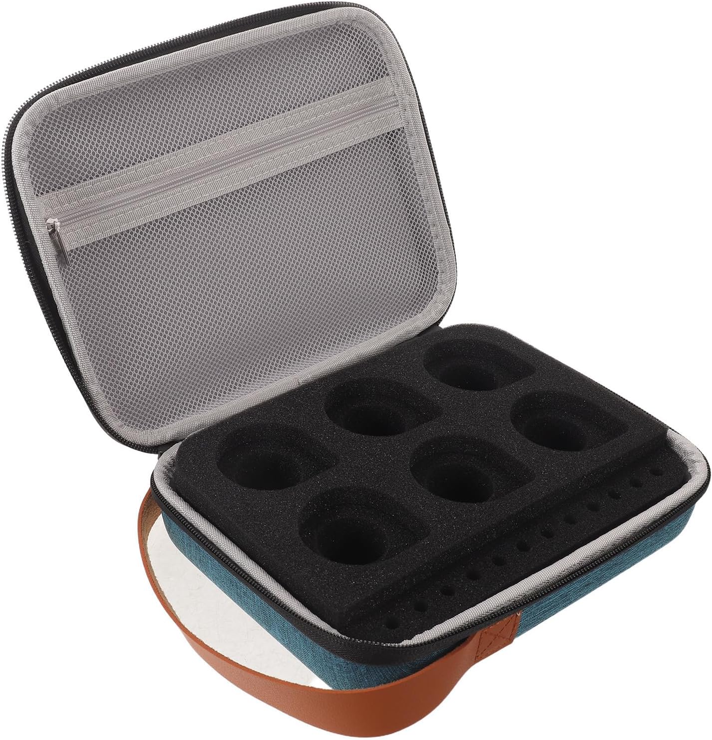 iplusmile Burst Spinning Top Case with Foam Insert Hard Shell Green
