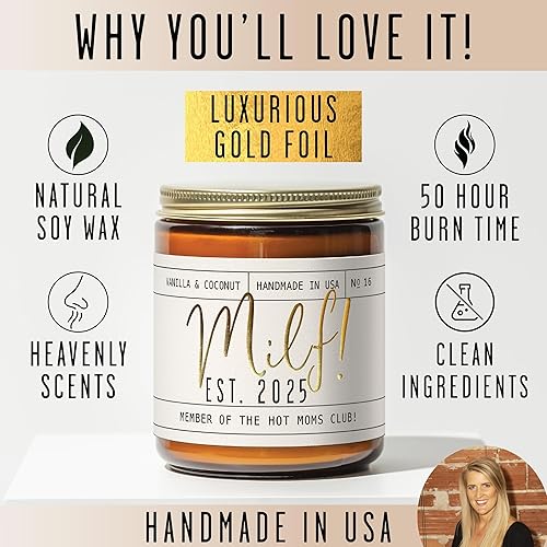 Miniatura 16 de Dog Mom Gifts for Women, Dog Lovers Gifts for Women - 'Best Dog Mom Ever' Soy Candle, w/Fresh Linen I Gifts for Dog Lovers I Dog Gifts for Women I