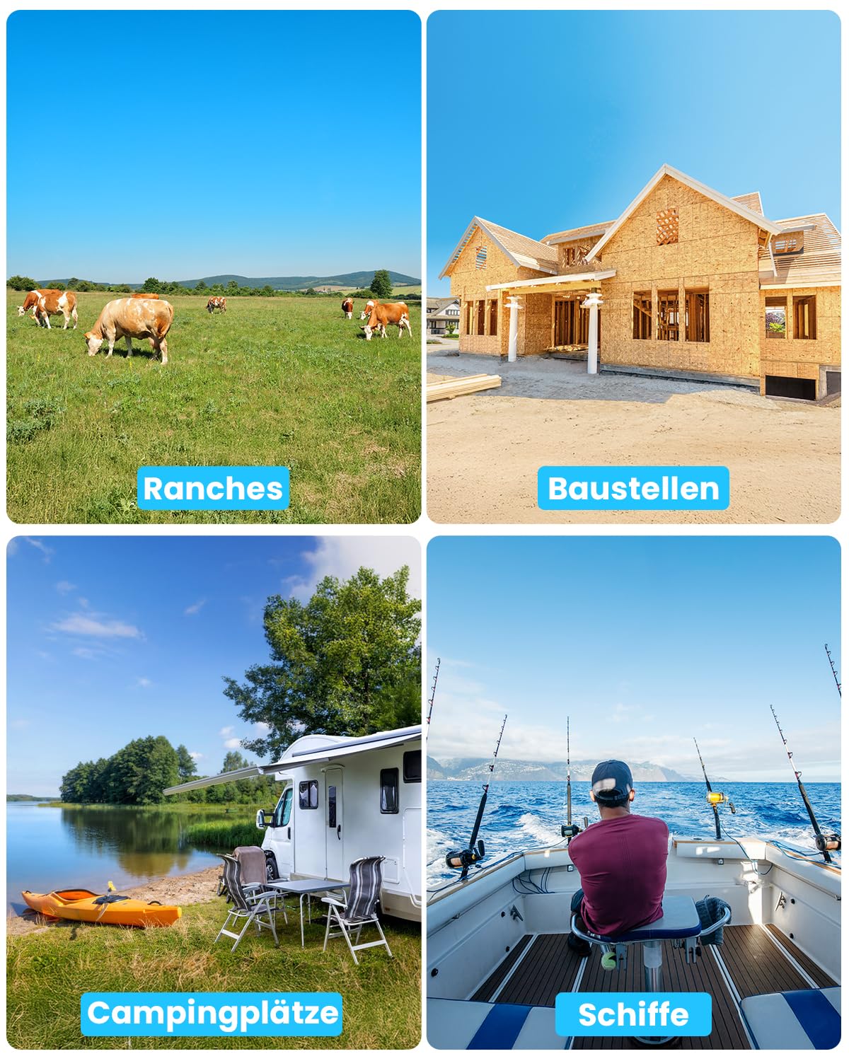 ieGeek 4G LTE Solar Outdoor Überwachungskamera mit SIM-Karte, Ohne WLAN | PIR Erkennung, 2K 360° Kabellose Überwachung mit Akku, App-Steuerung, Zwei-Wege-Audio, IP66 Wasserdichte, Schwarz Kamera