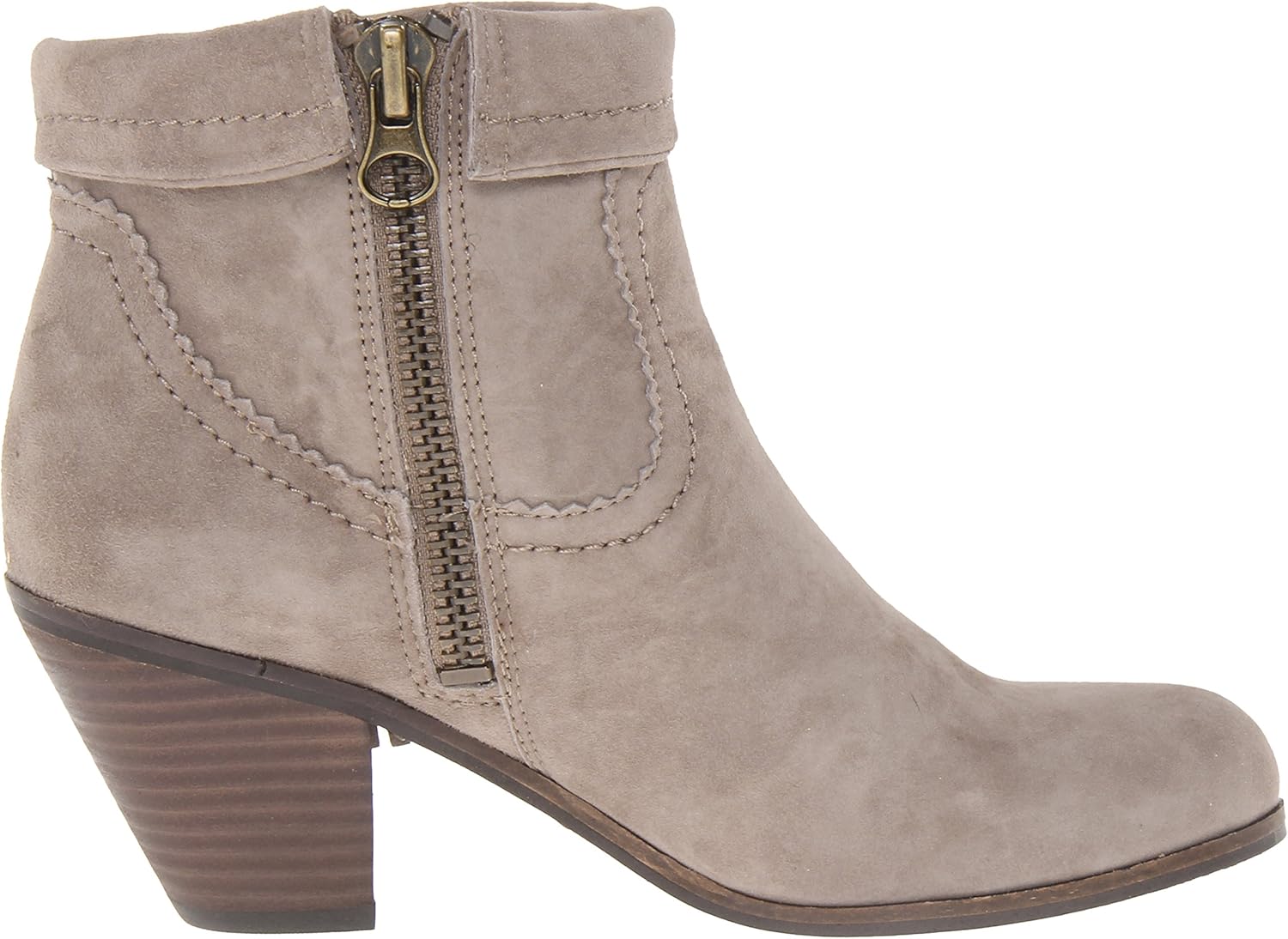 Sam Edelman Women's Louie Boot 5 Tan Suede