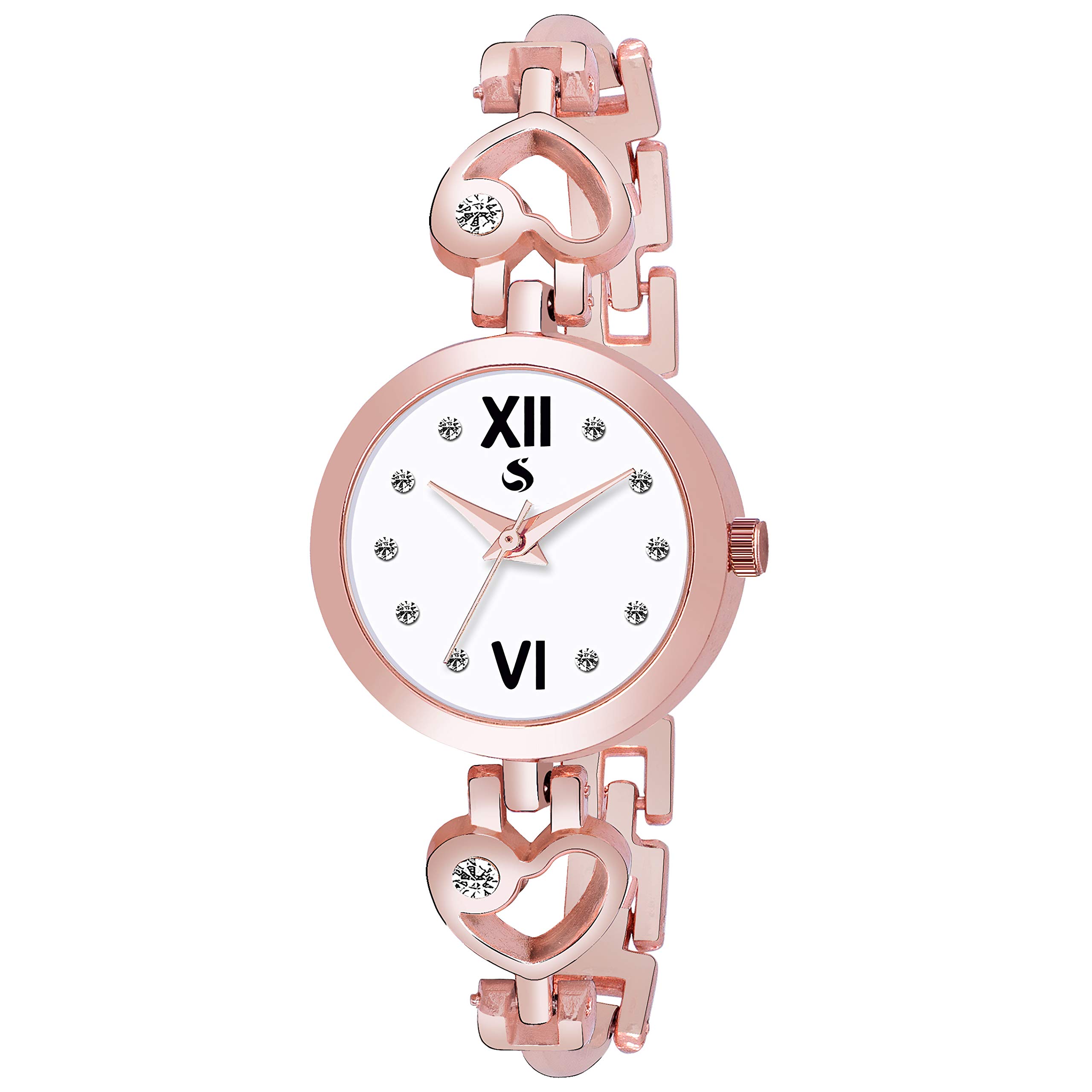 The Shopoholic Analogue Peach Dial Girls and Womens Watch - 365 (B07XVKZLQX) Amazon Price History, Amazon Price Tracker