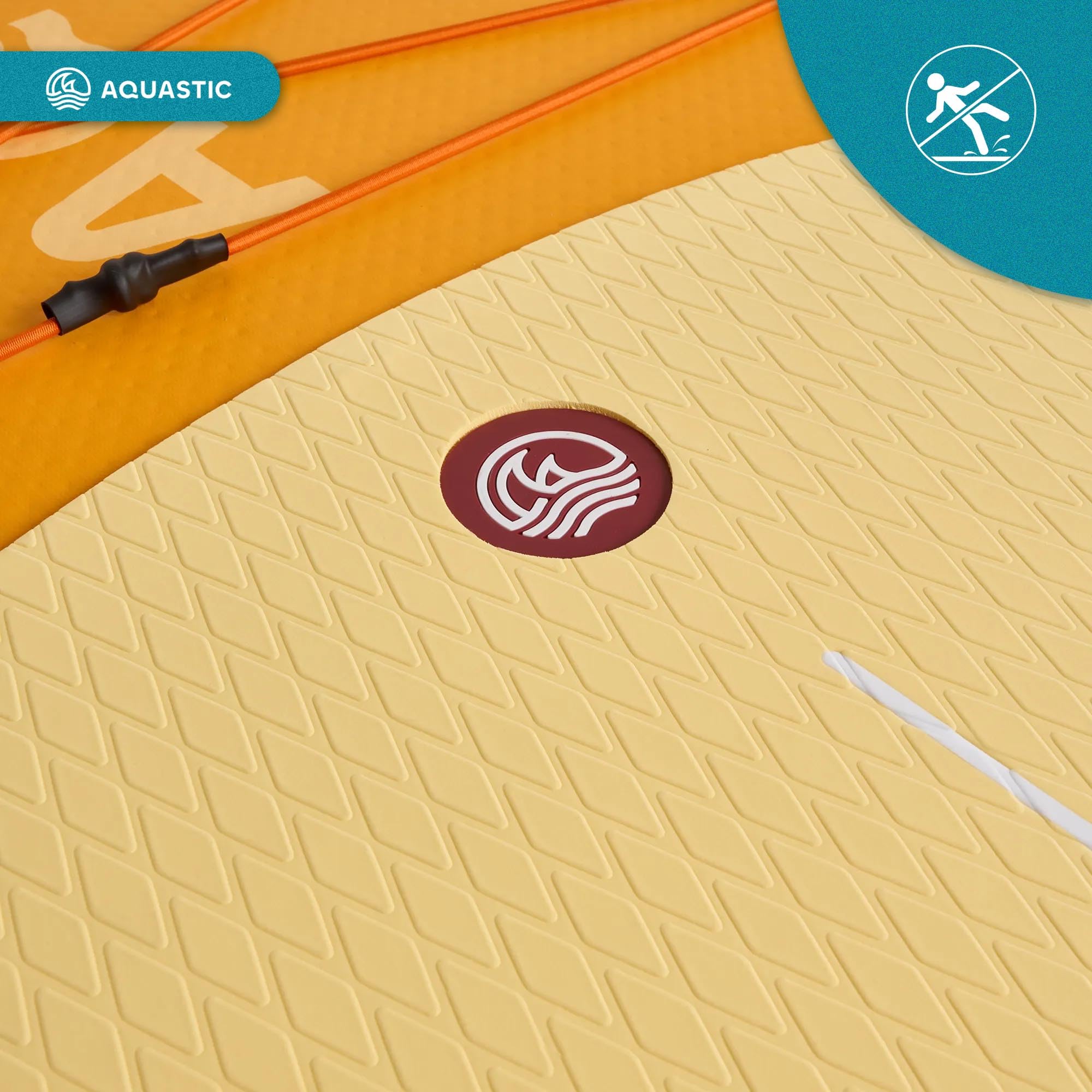AQUASTIC Este zestaw SUP Board 12'0" – Drop Stitch Lite, 390 l, 170 kg, montaż na siedzeniu, lekka i stabilna, funkcja kajaka, EVA, 3 uchwyty, kompletny zestaw z wiosłem, pompą i plecakiem