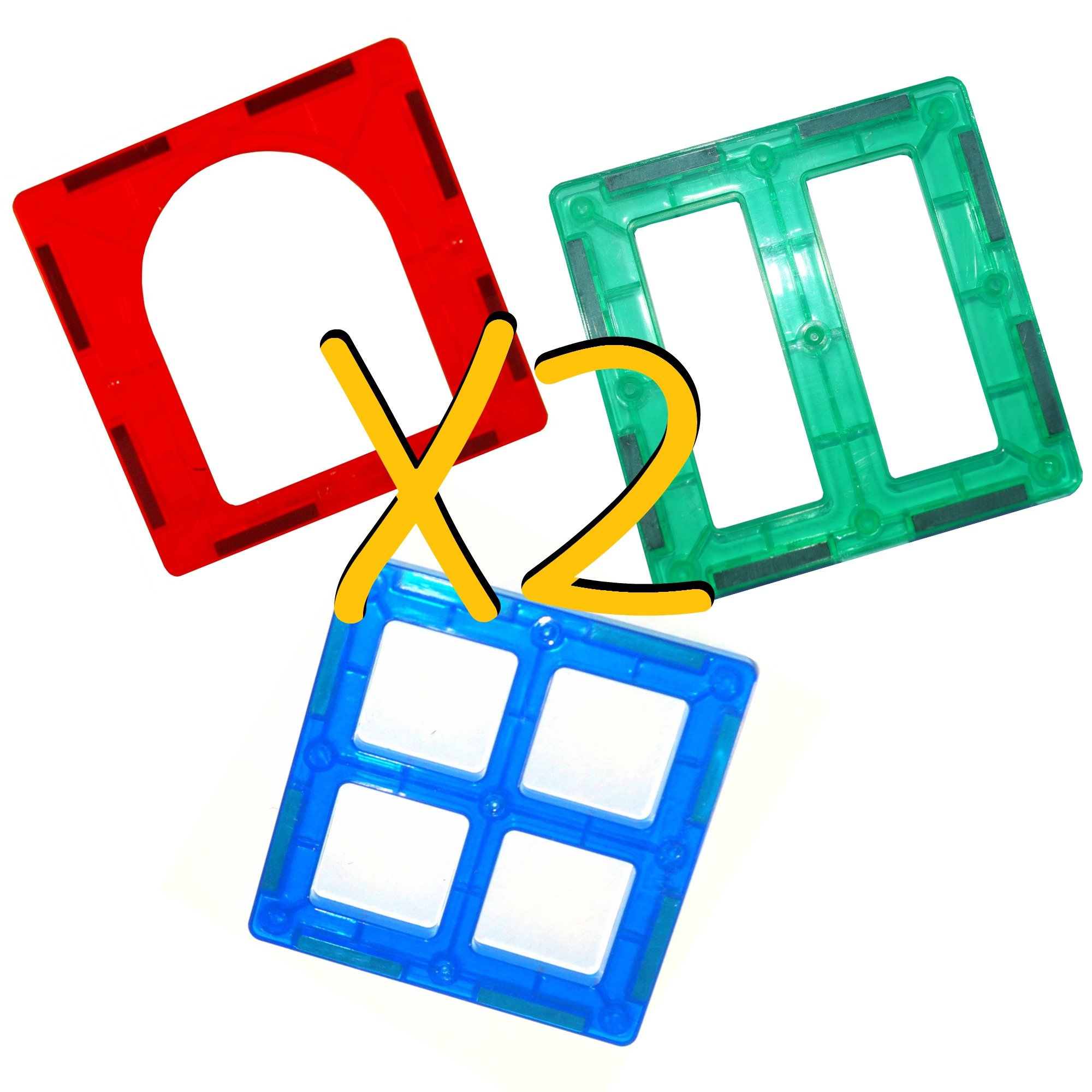 Mag-Genius Magnet Building Tiles Create Your Own Set with The Tiles Your Kid Most Love to Play with