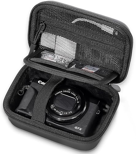 Miniatura 1 de ProCase Funda rígida para cámara digital Canon G7X Mark III Mark II, Sony Cybershot, PowerShot SX740, Ricoh GR III, Kodak Pixpro, compacta 4K