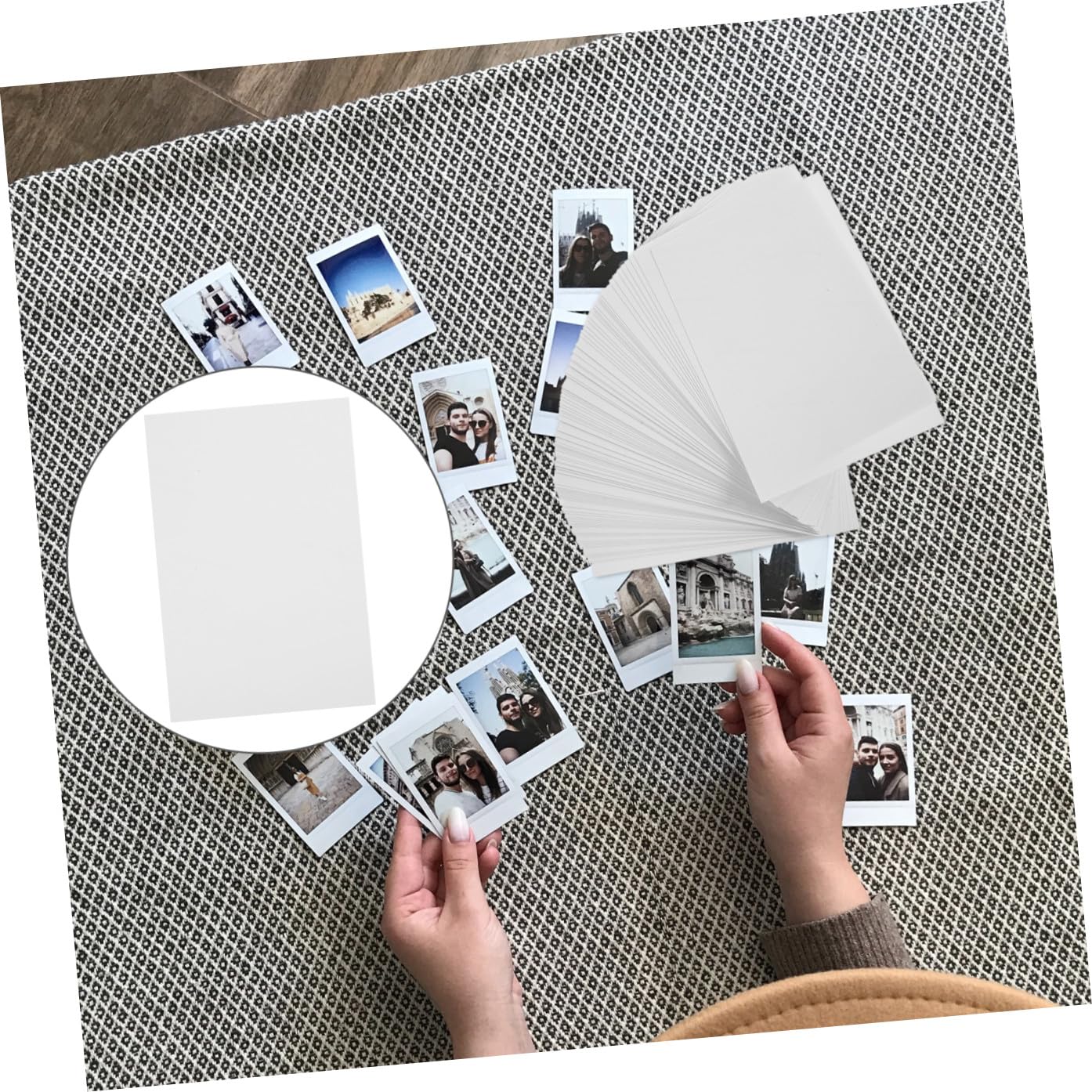 Ciieeo 100blätter Wasserfestes Fotopapier für Bürodruck Druckerpapier Fotozubehör Fotopapierbogen aus Hochwertigem Material Gefertigt für Täglichen Bedarf Einfache Handhabung und Aufbewah